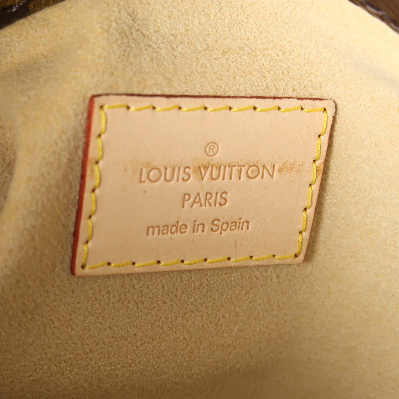 LOUIS VUITTON Monogram Artsy MM金扣肩背袋棕色