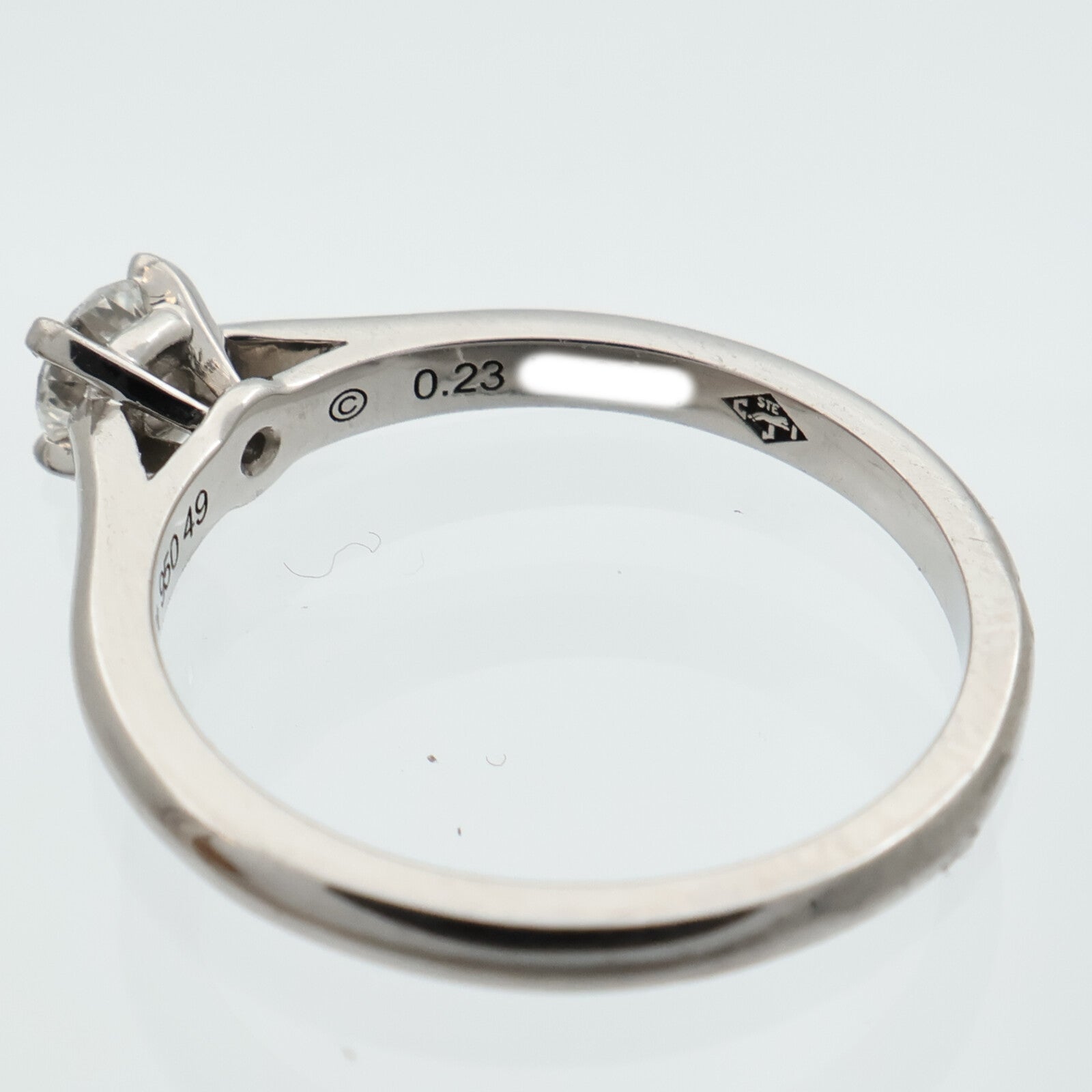 CARTIER PT950鉑金Platinum Diamond Ring鑽石戒指