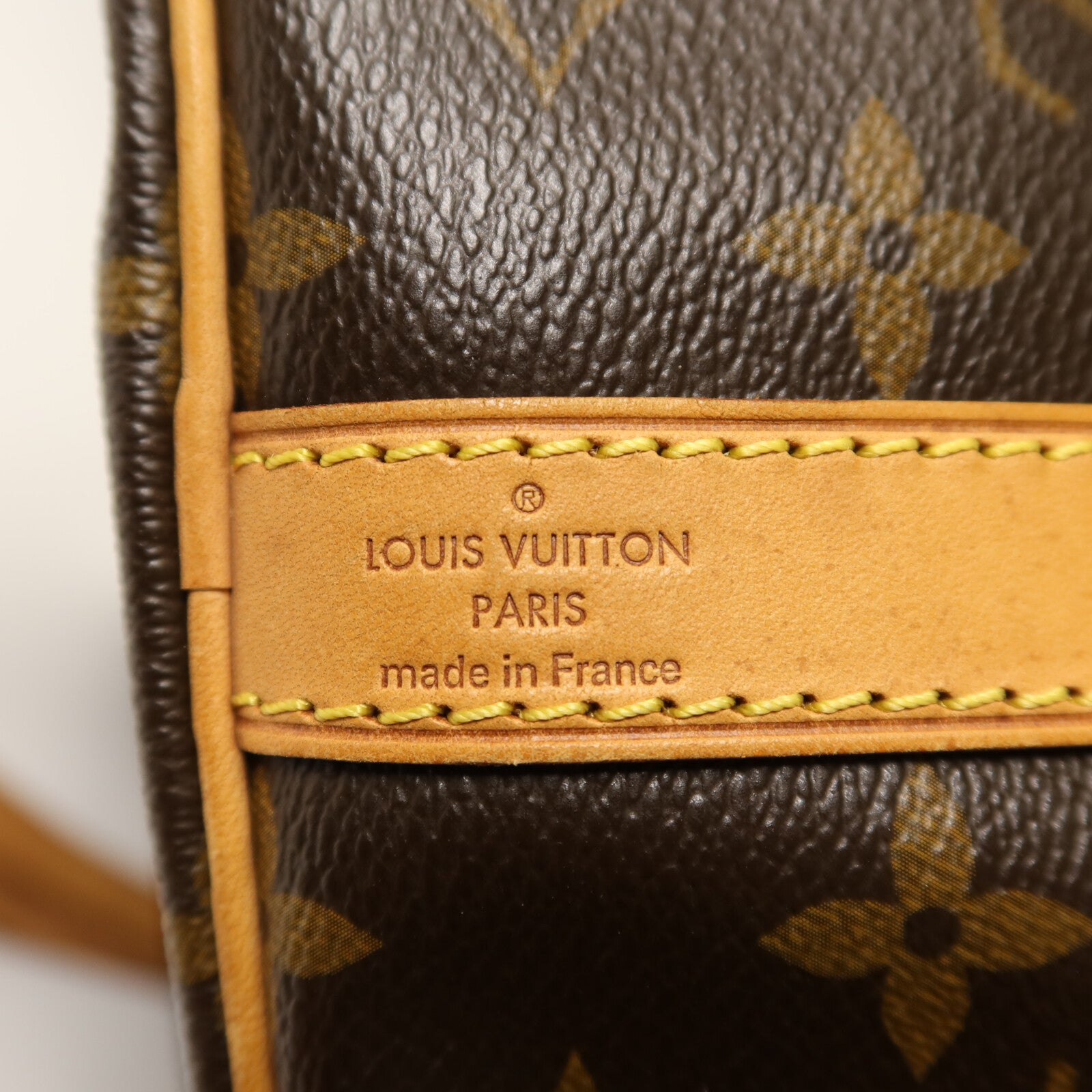 LOUIS VUITTON Monogram Speedy Bandouliere 35金扣手挽肩背兩用袋