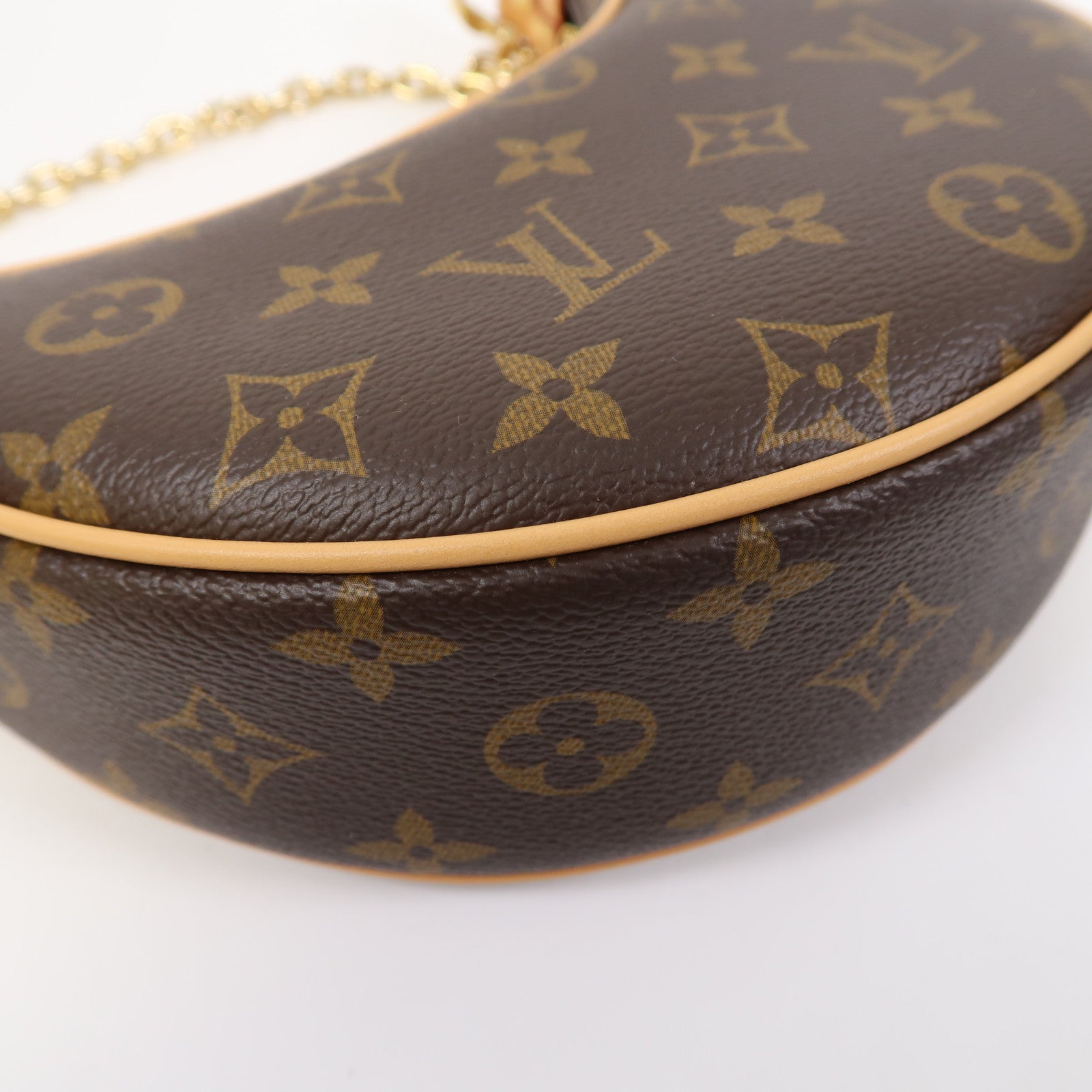 LOUIS VUITTON 【激減優惠】Monogram Loop PM金扣手挽肩背兩用袋啡色