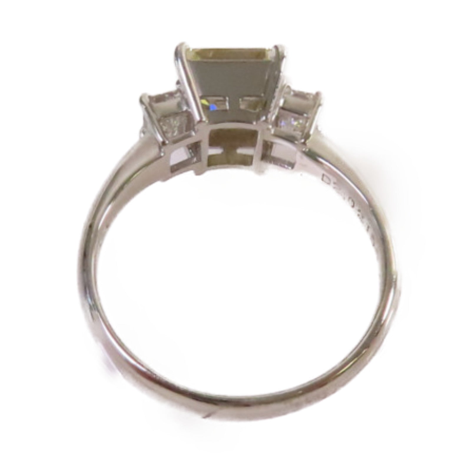 JEWELRY 【激減優惠】PT900鉑金/2.021ct鑽石Diamond Ring戒指US#7.5