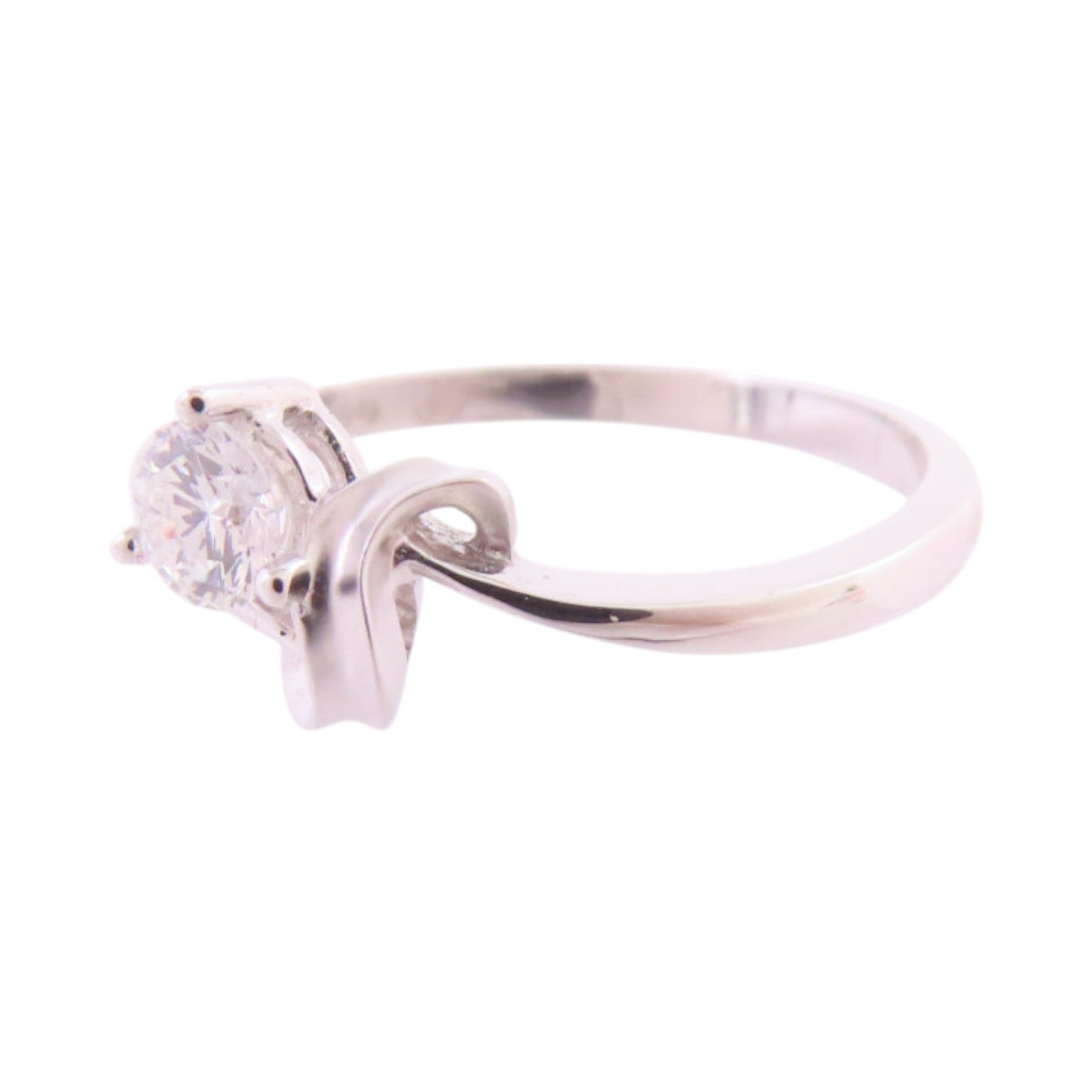 JEWELRY 18K白金/鑽石Diamond Ring戒指US#5.5