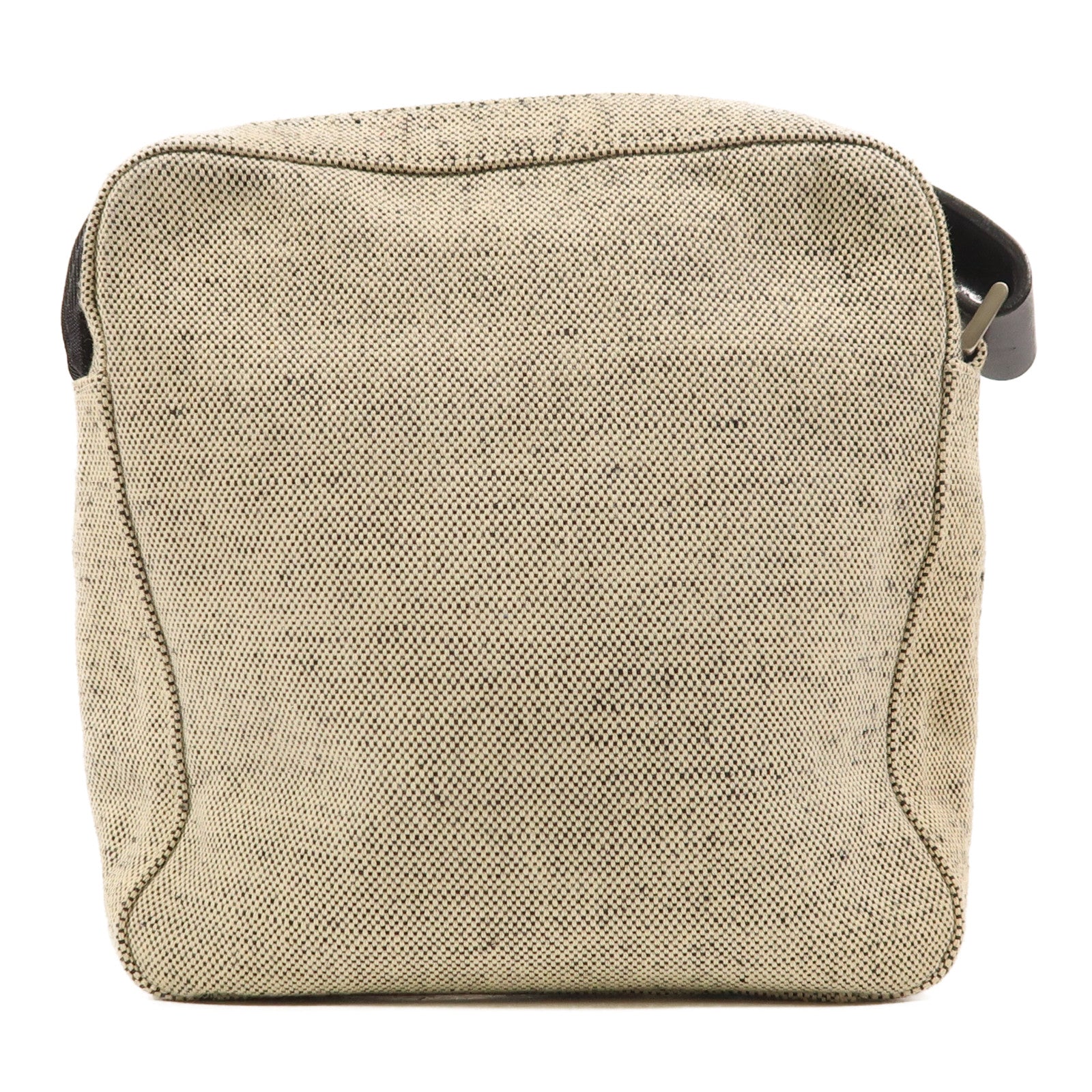 PRADA 【激減優惠】帆布Shoulder Bag銀扣肩背袋