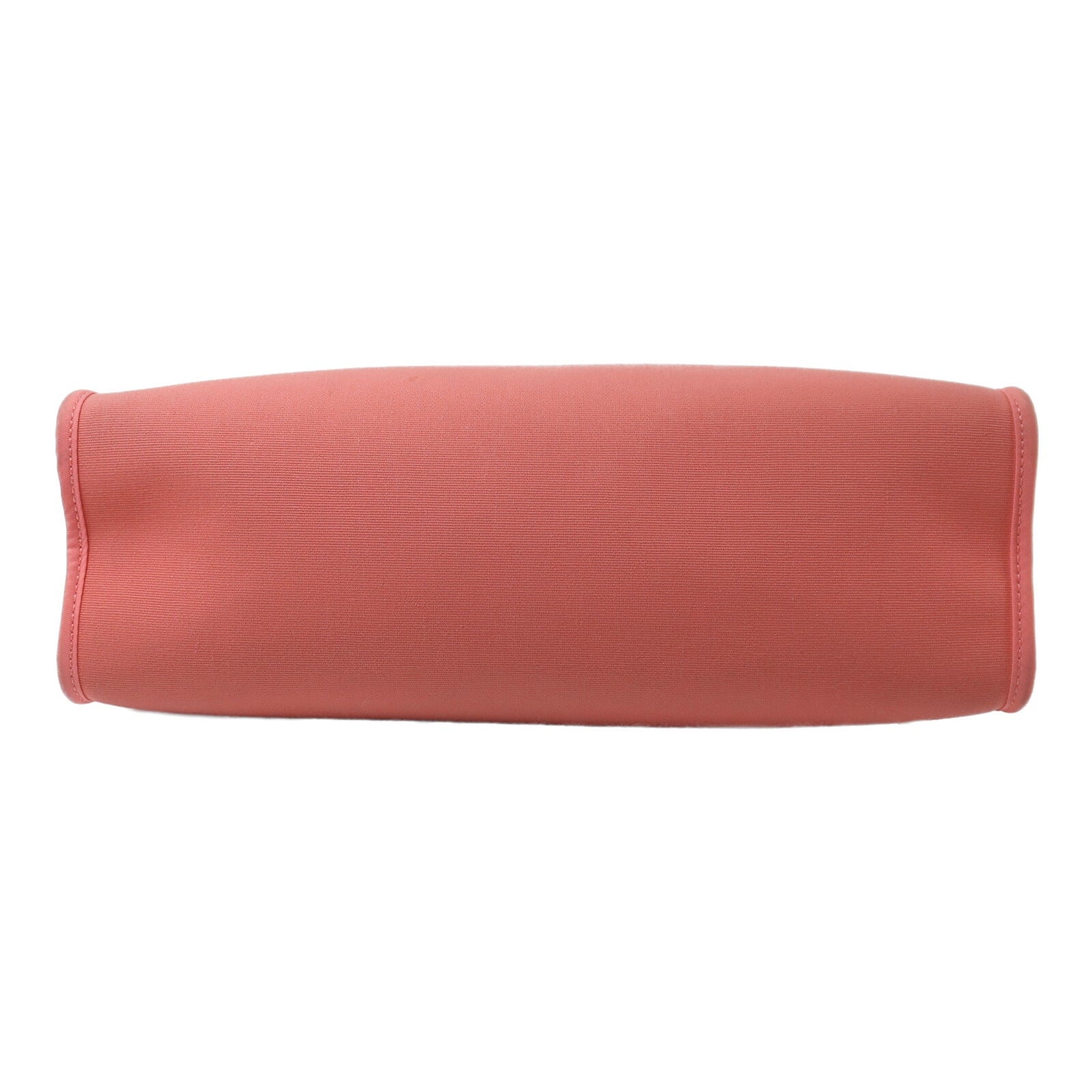 HERMES 帆布Herbag PM銀扣手挽肩背兩用袋Rose Azalee