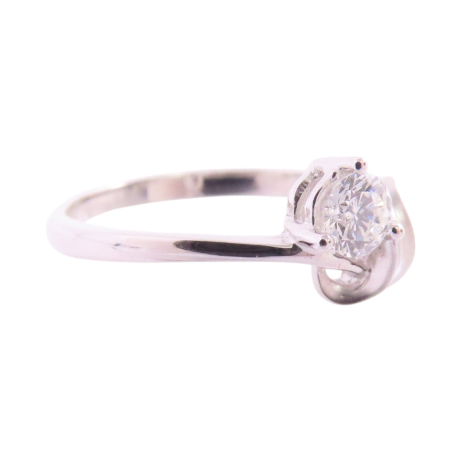 JEWELRY 【激減優惠】18K白金/鑽石Diamond Ring戒指US#5.5