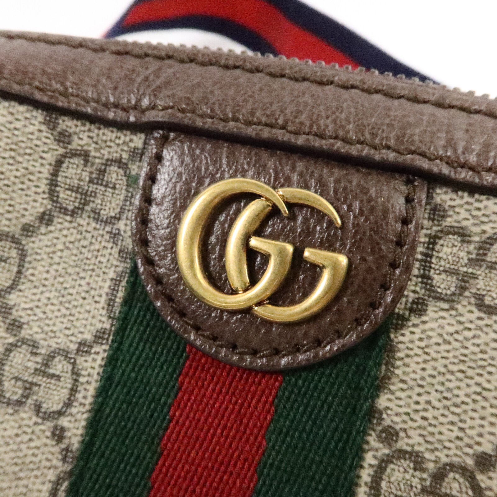 GUCCI 塗層帆布Ophidia GG肩背袋