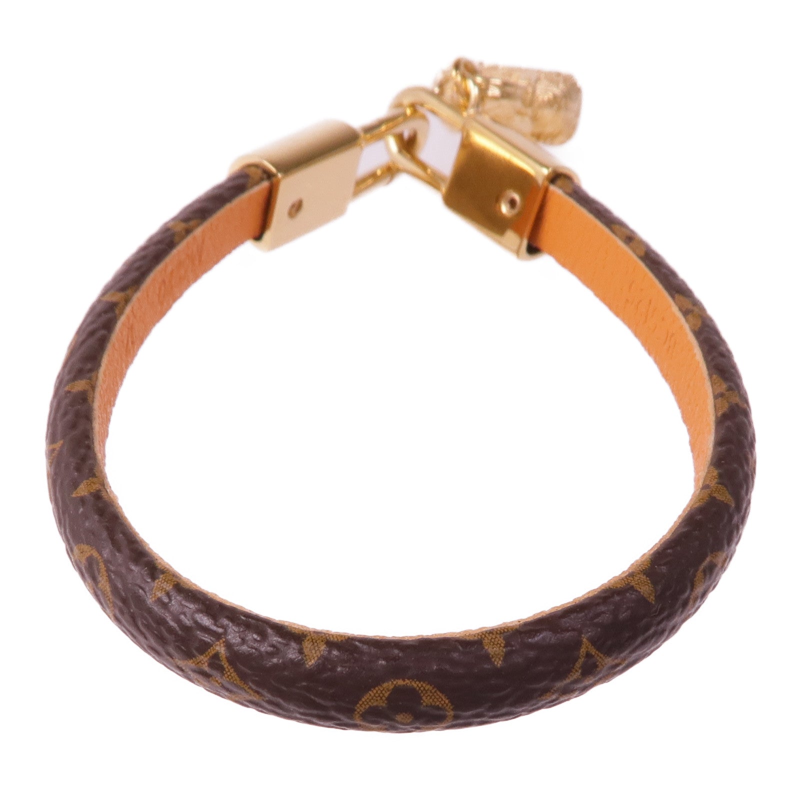LOUIS VUITTON Monogram Bracelet金扣手帶
