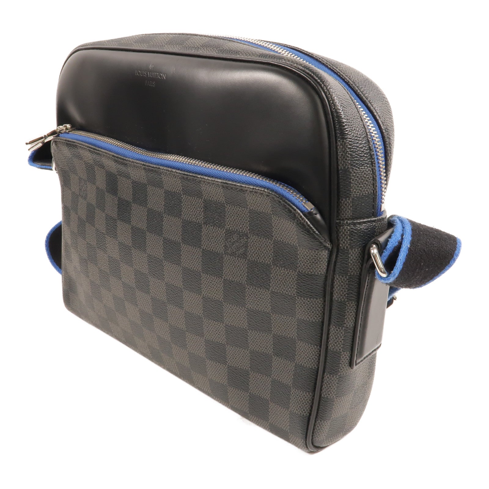 LOUIS VUITTON Damier Graphite Dayton PM肩背袋