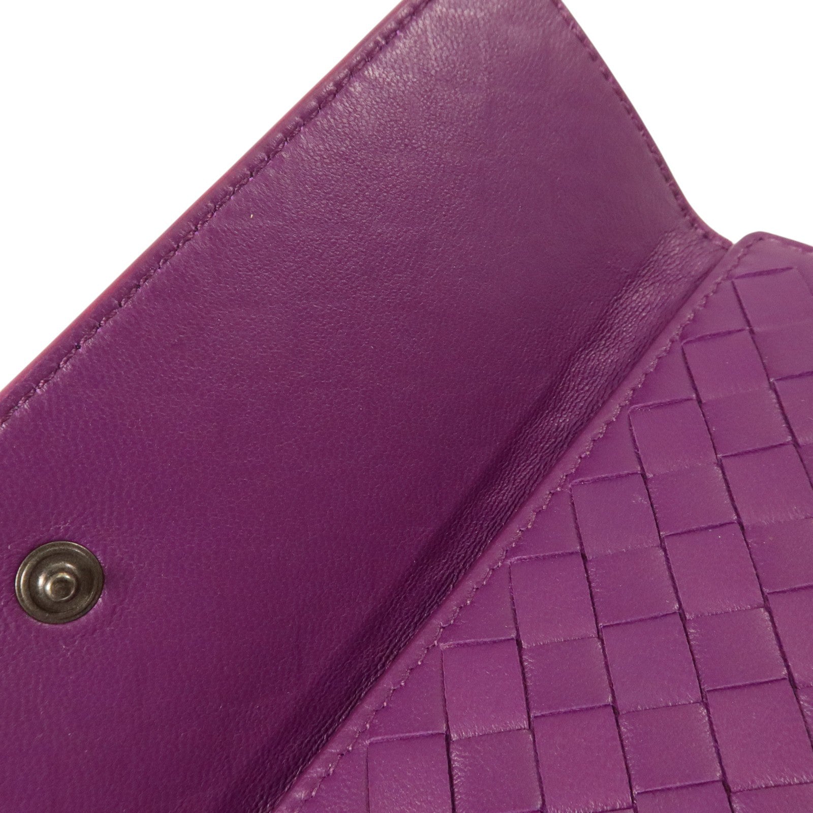 BOTTEGA VENETA 織紋皮革Long Wallet長錢包