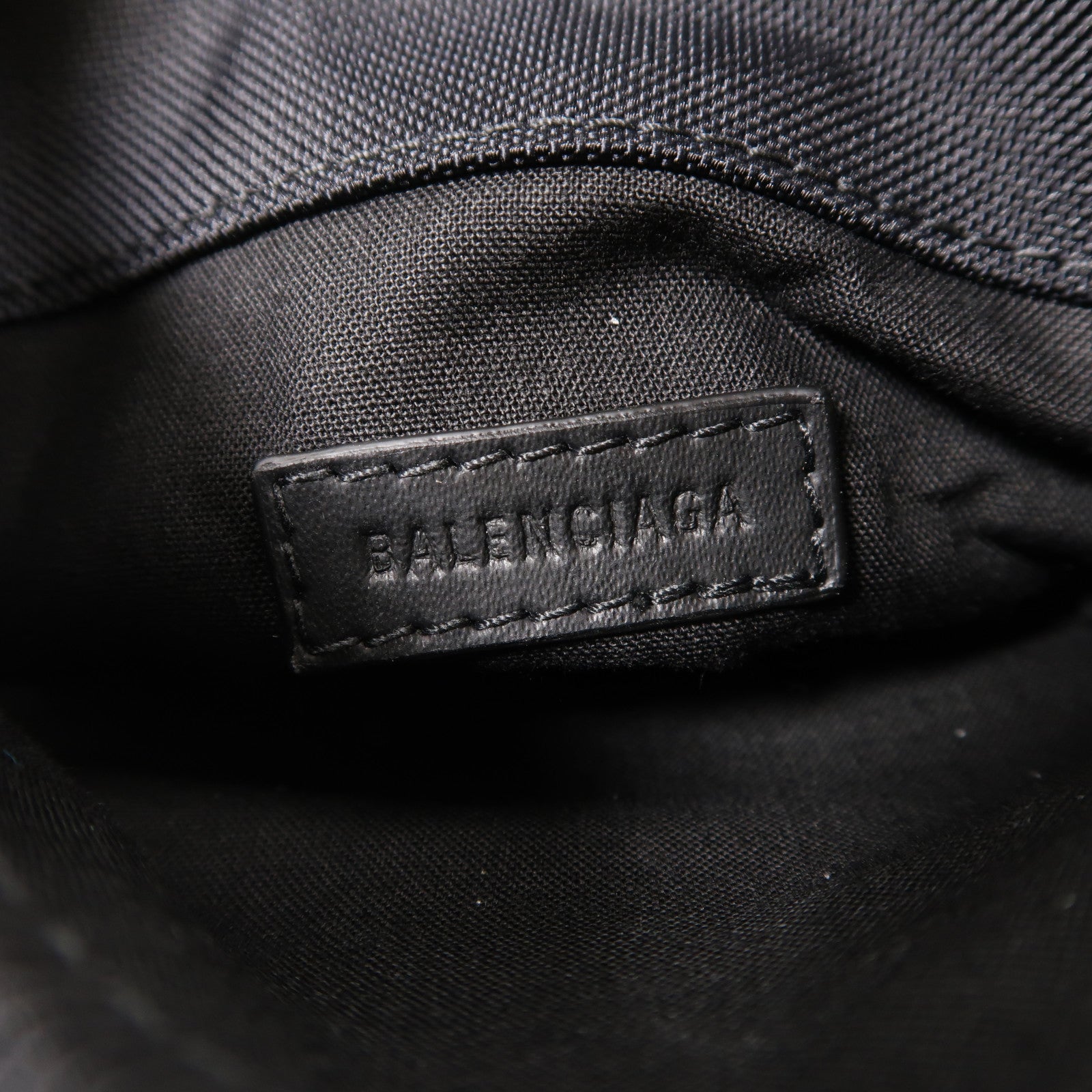 BALENCIAGA Shoulder Bag Canvas Blue