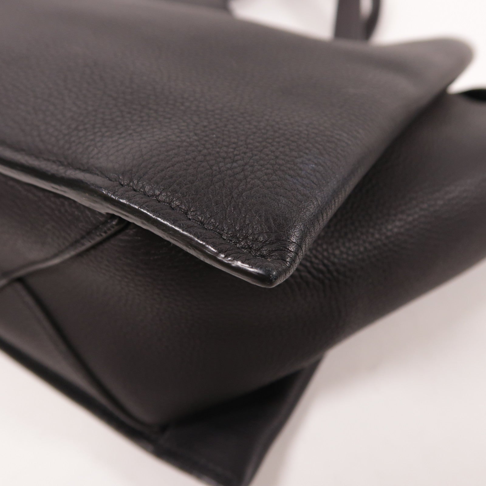 CELINE 【激減優惠】牛皮皮革Shoulder Bag銀扣肩背袋