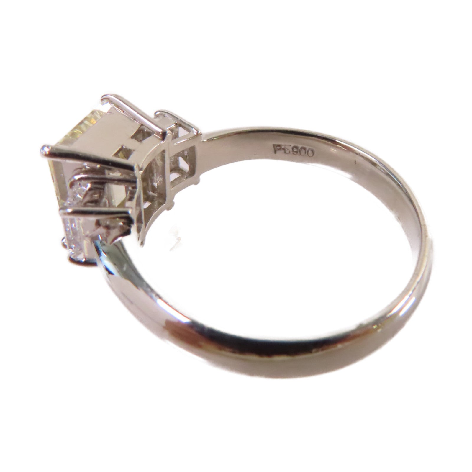 JEWELRY 【激減優惠】PT900鉑金/2.021ct鑽石Diamond Ring戒指US#7.5