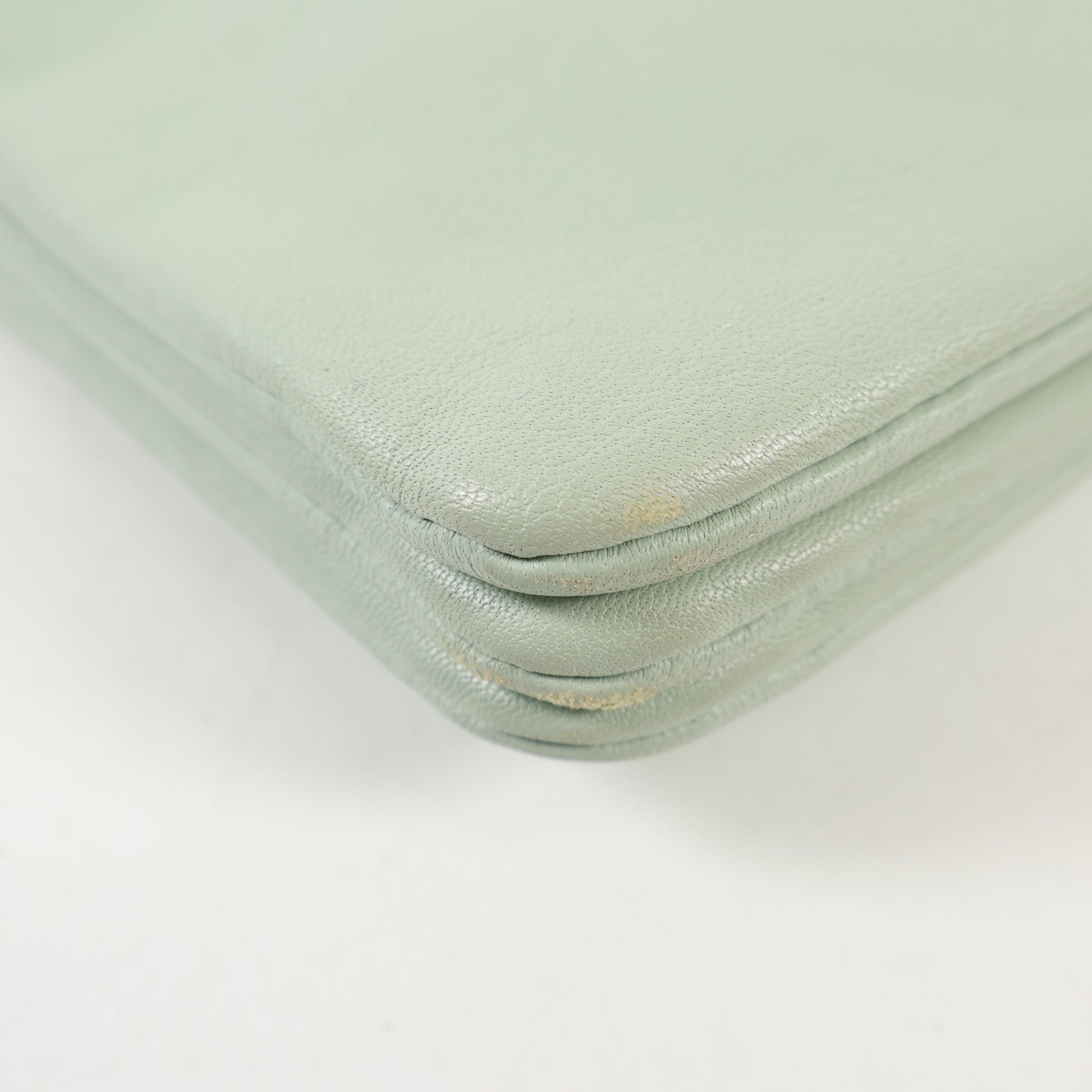 CELINE 羊皮皮革Trio Small金扣肩背袋