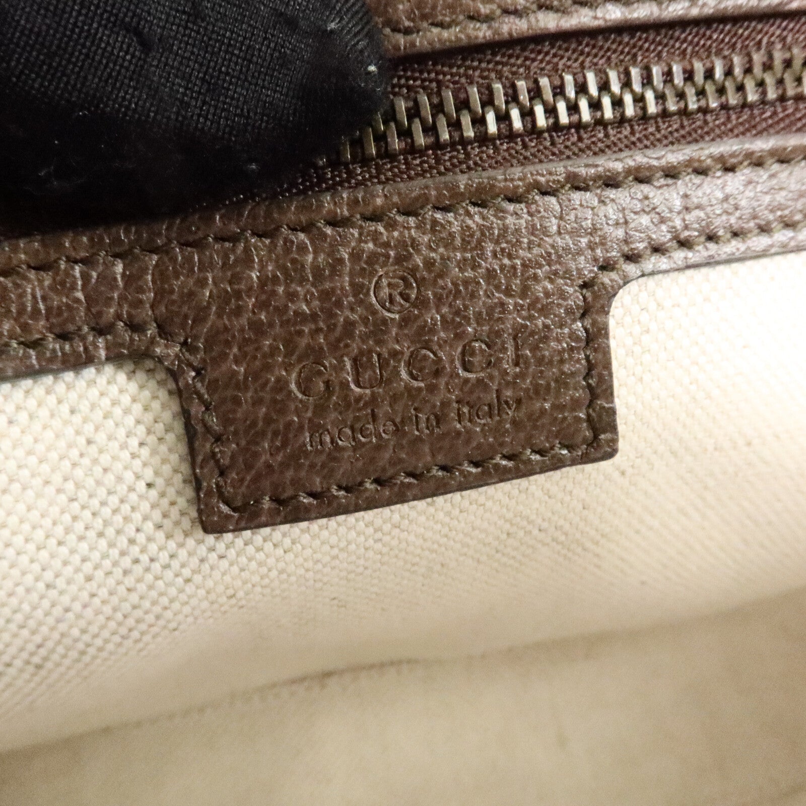 GUCCI 塗層帆布Ophidia GG肩背袋