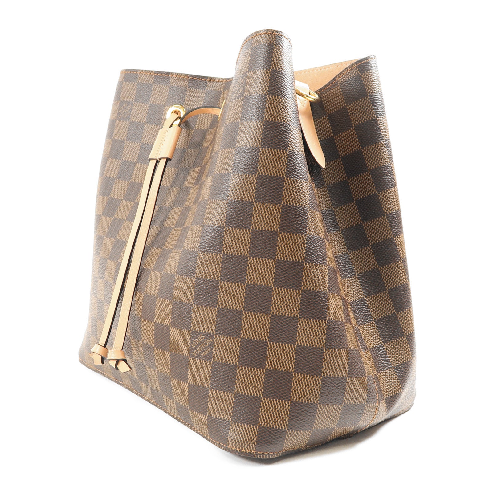 LOUIS VUITTON Damier NeoNoe金扣肩背袋