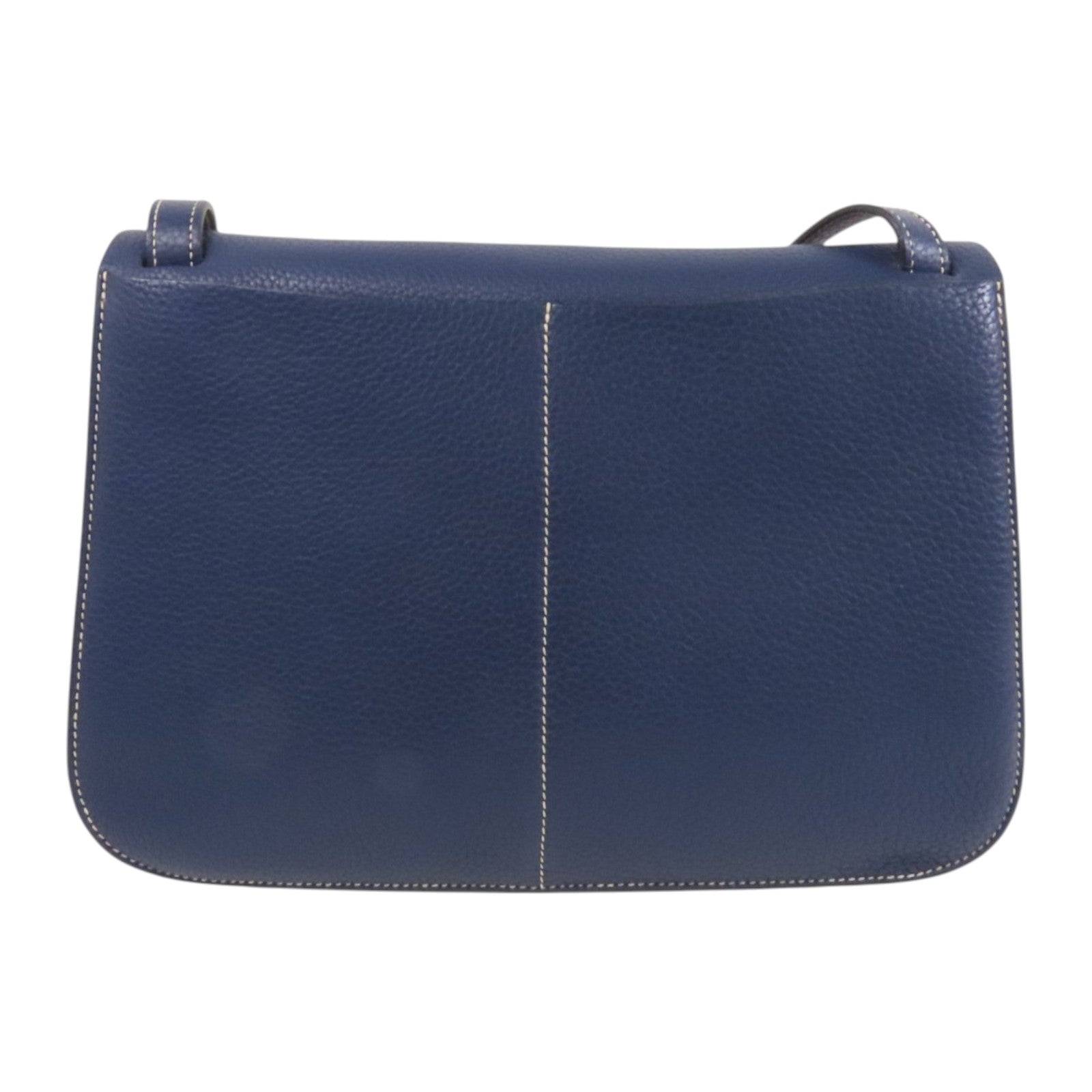 HERMES Clemence皮革Halzan 31銀扣肩背袋