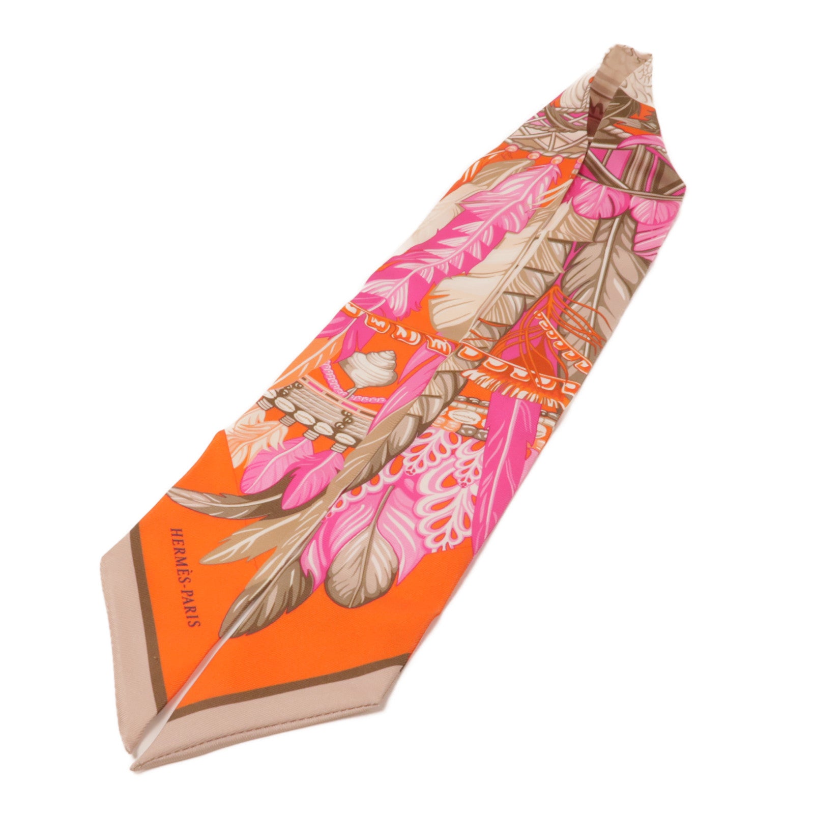 HERMES 絲質Twilly絲巾