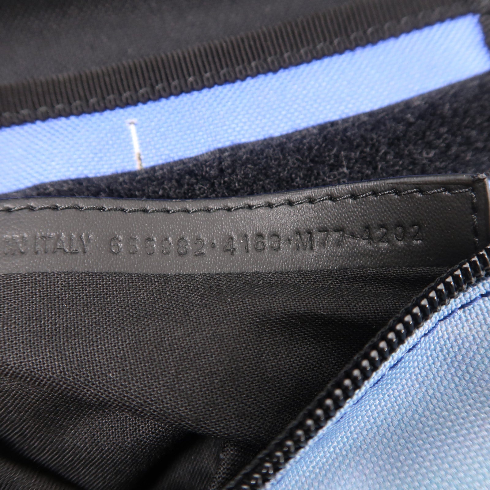 BALENCIAGA Shoulder Bag Canvas Blue