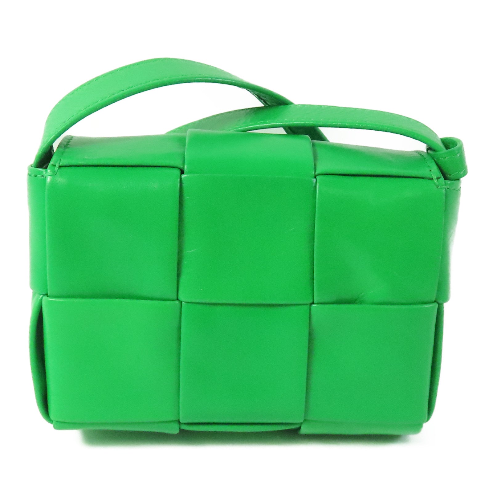 BOTTEGA VENETA BV Shoulder Bag Leather Green