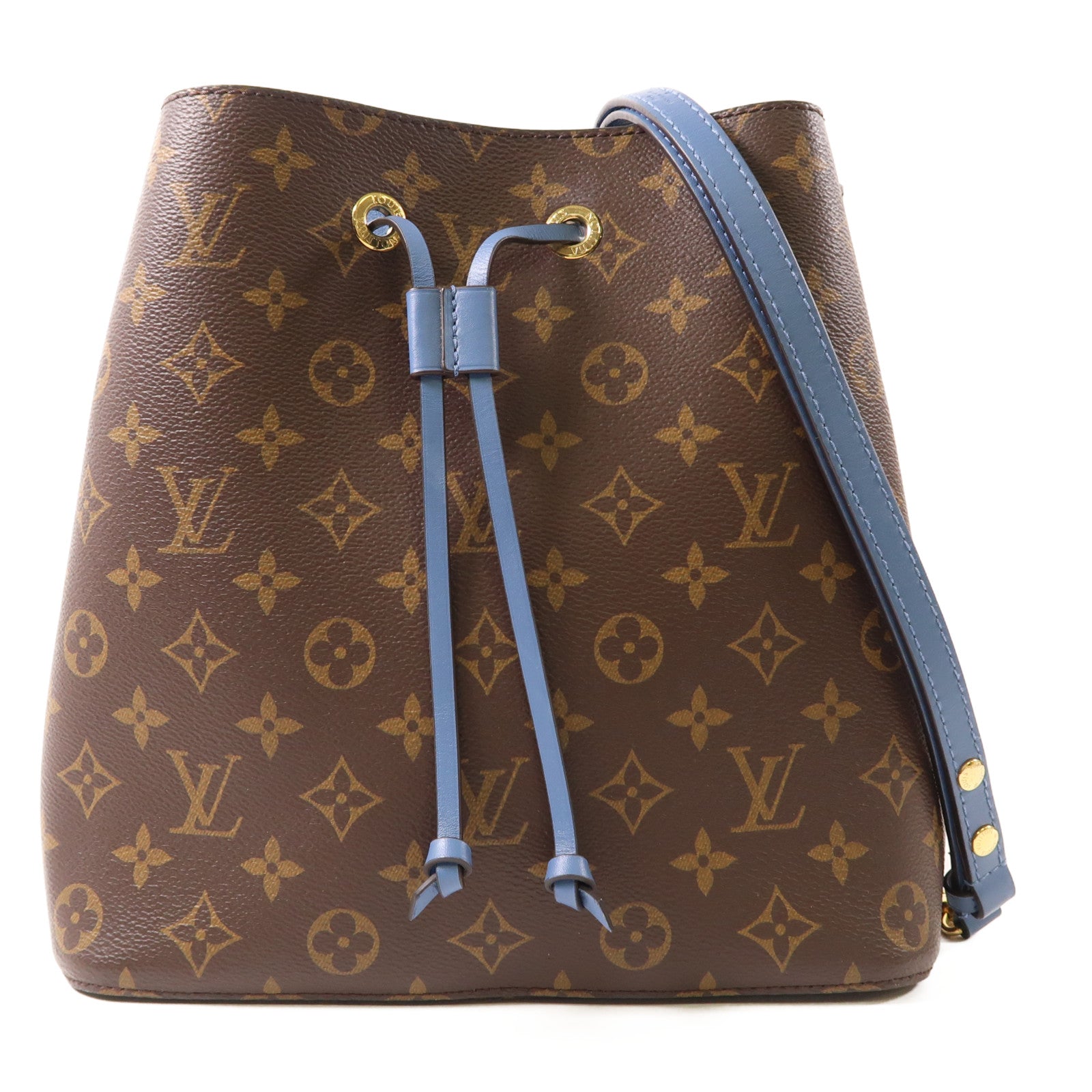 LOUIS VUITTON Monogram Neo Noe MM金扣肩背袋