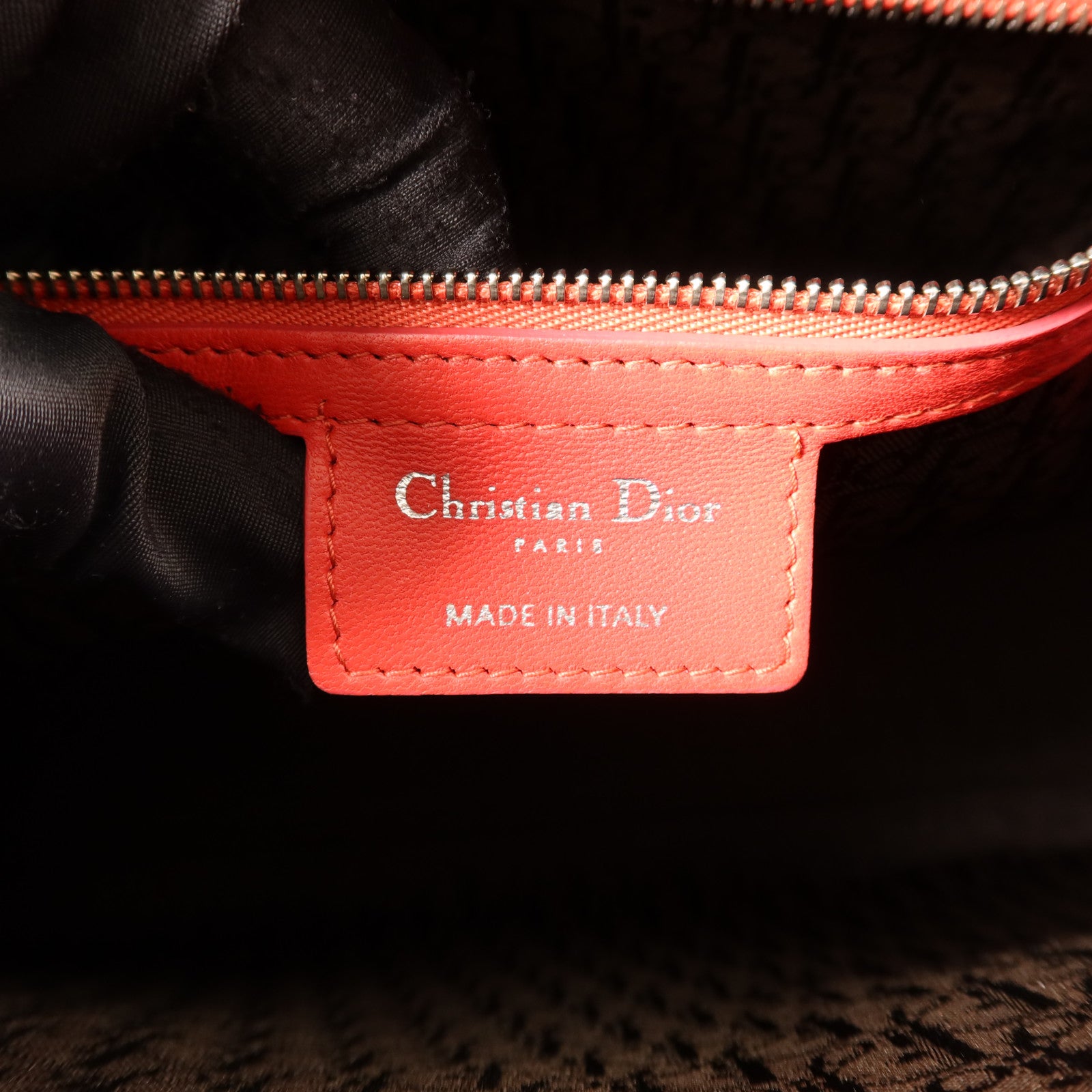 Dior 羊皮皮革Lady Dior手挽肩背兩用袋