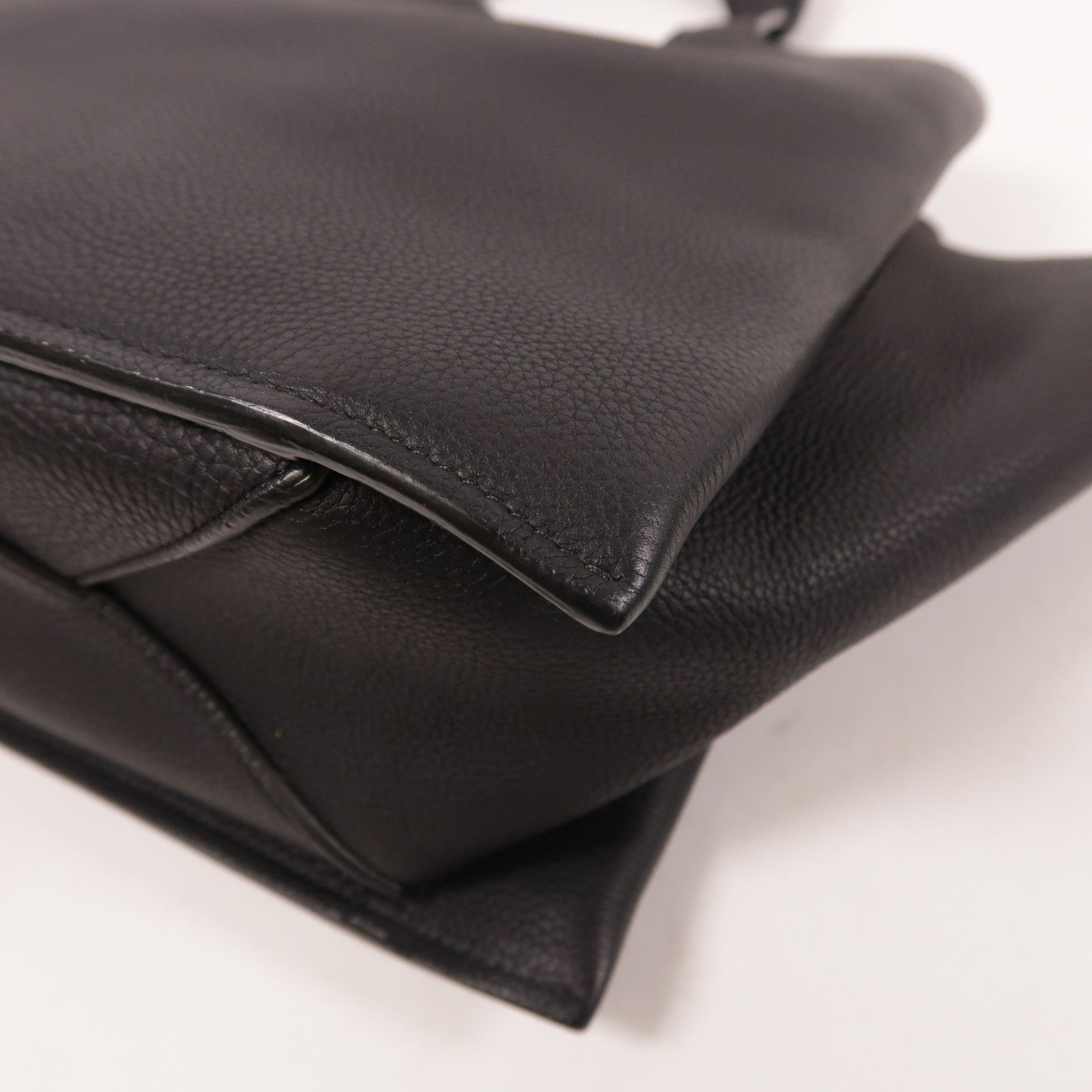 CELINE 【激減優惠】牛皮皮革Shoulder Bag銀扣肩背袋