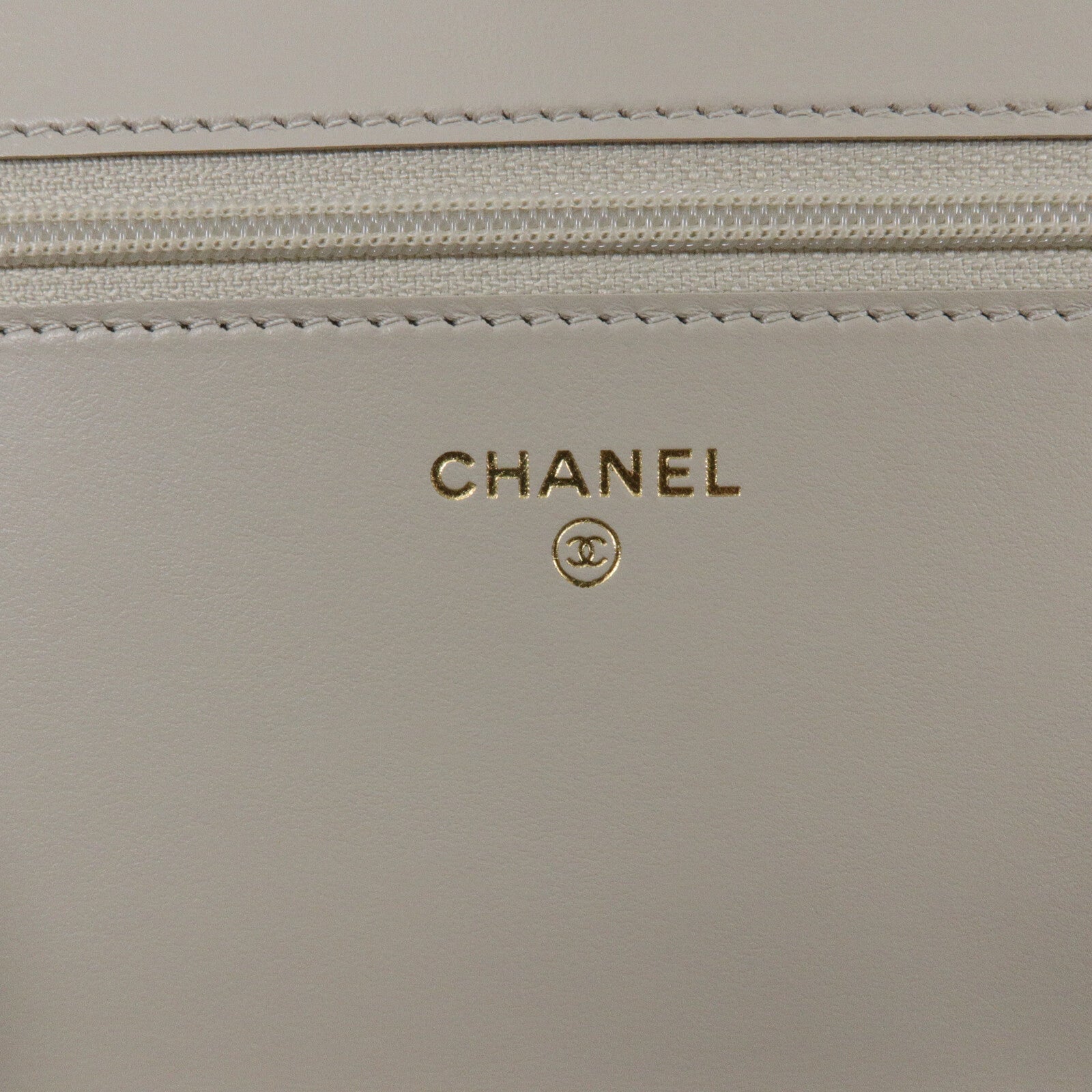 CHANEL 牛皮皮革WOC Wallet On Chain鏈帶肩背袋