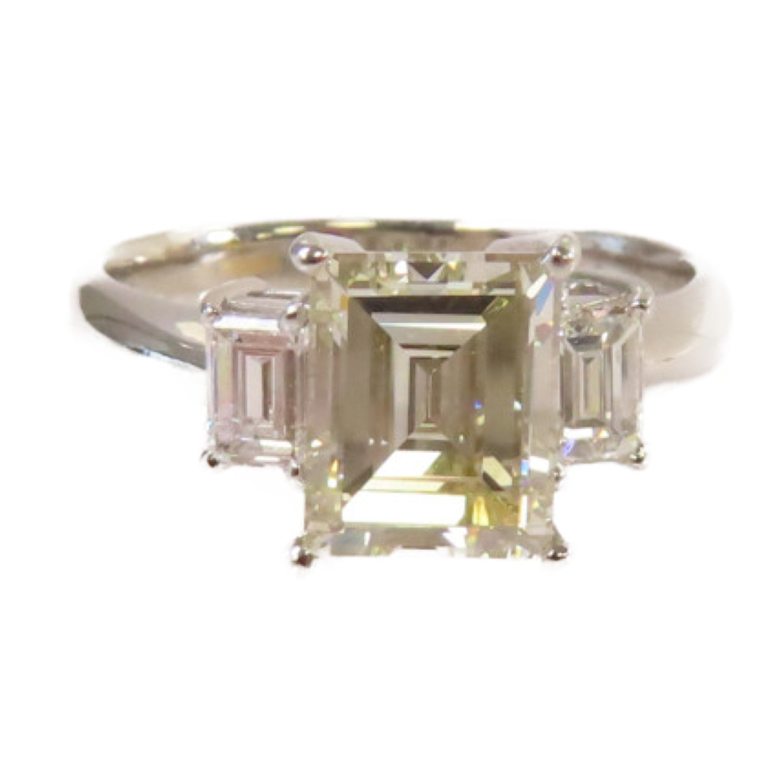 JEWELRY 【激減優惠】PT900鉑金/2.021ct鑽石Diamond Ring戒指US#7.5