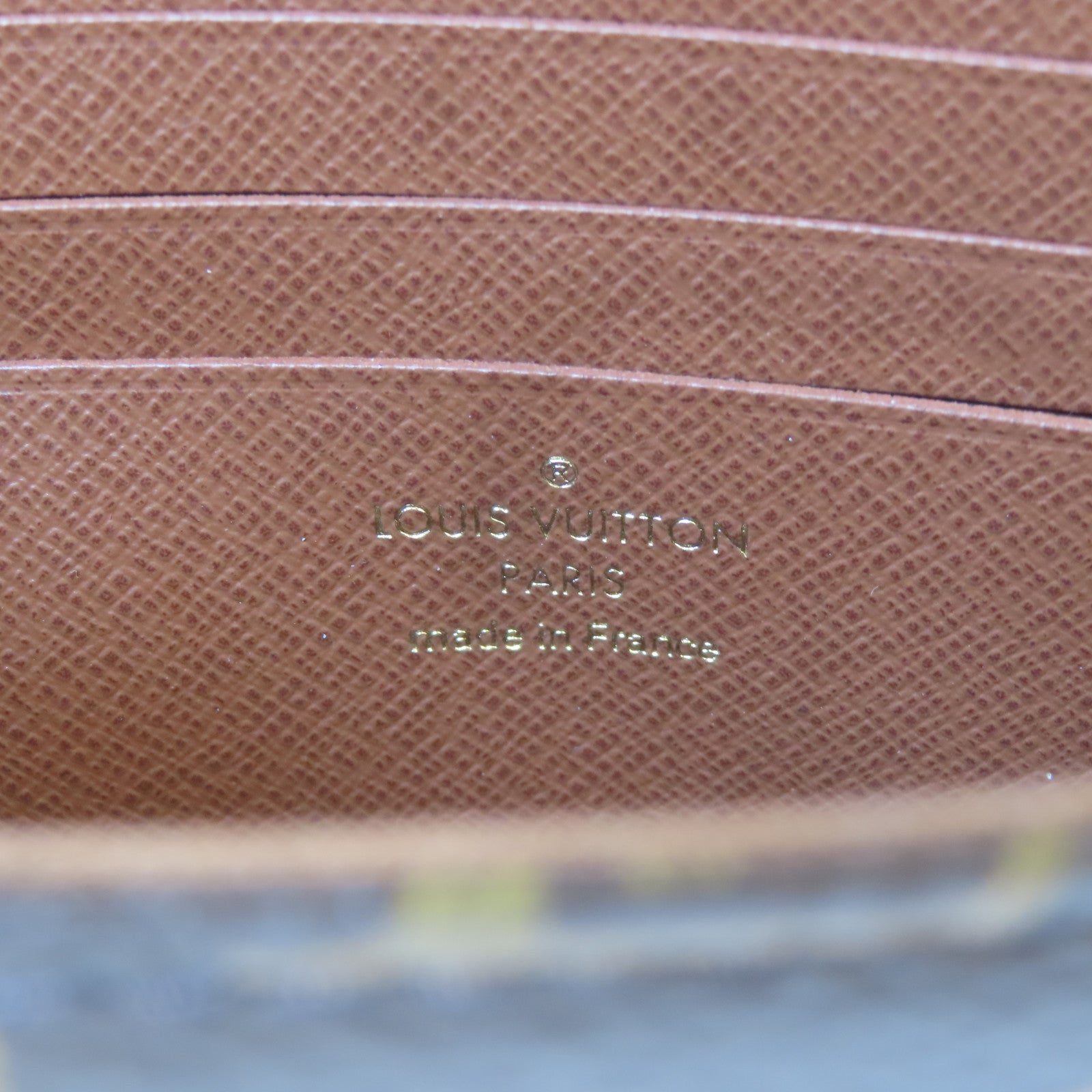 LOUIS VUITTON Monogram Wallet On Chain Ivy金扣肩背袋啡色