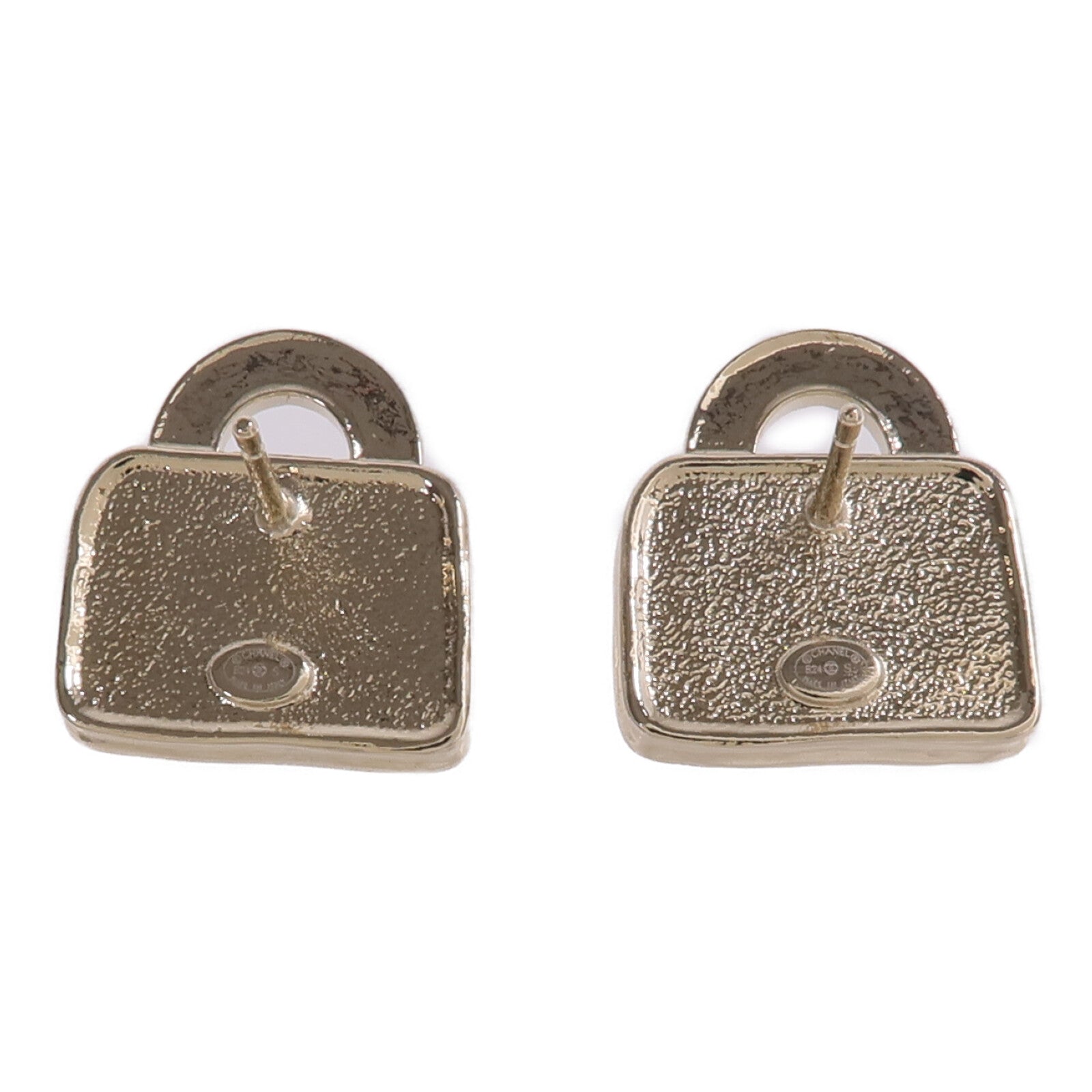 CHANEL 金屬CC Logo Handbag Earrings耳環