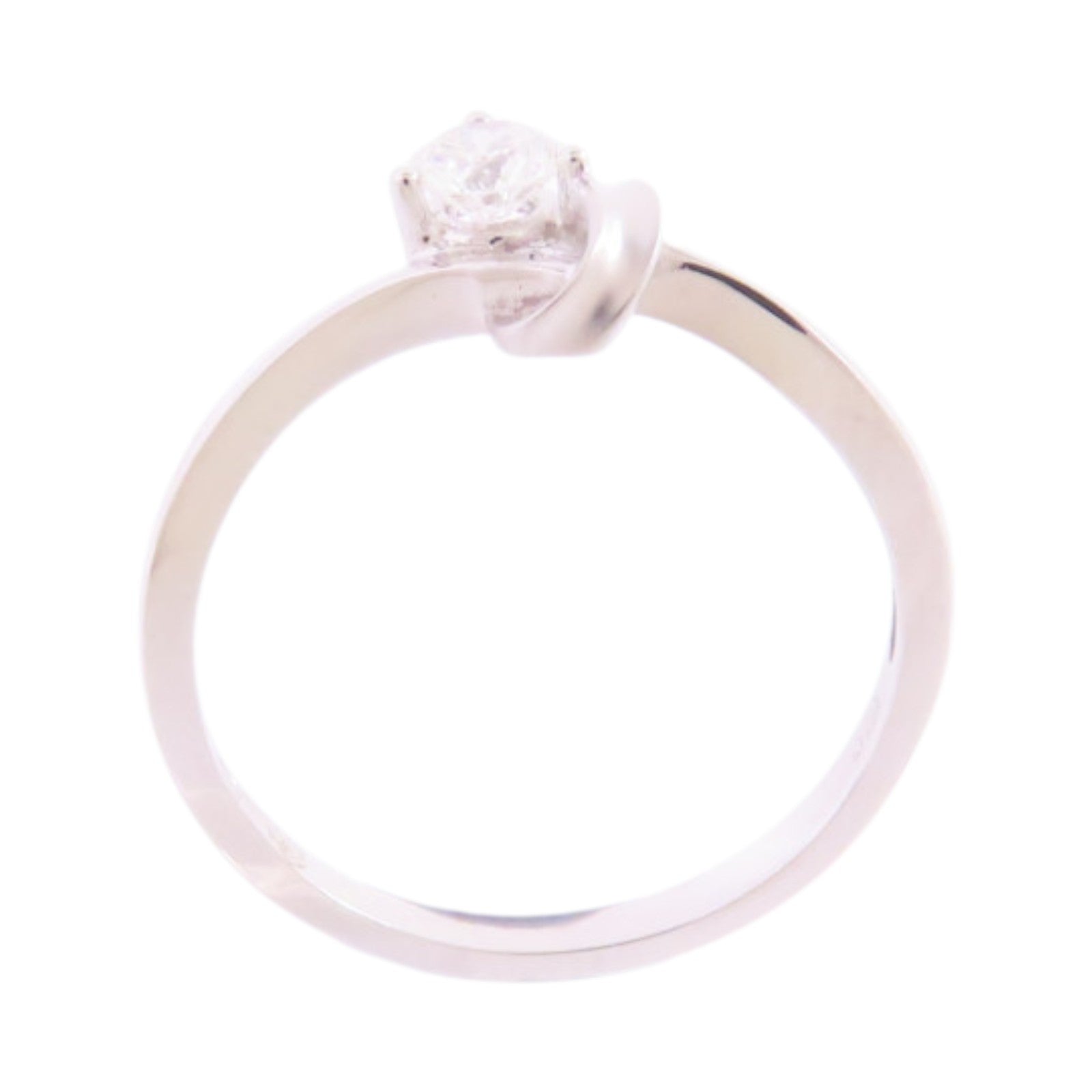 JEWELRY 【激減優惠】18K白金/鑽石Diamond Ring戒指US#5.5