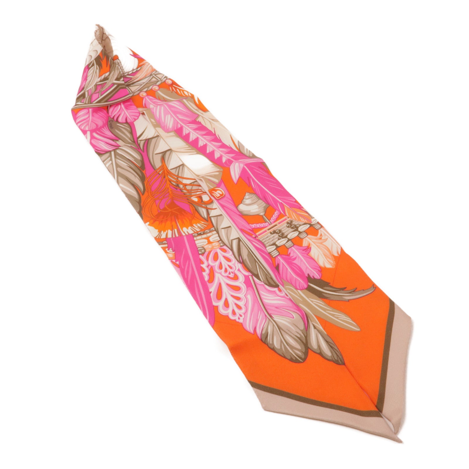 HERMES 絲質Twilly絲巾
