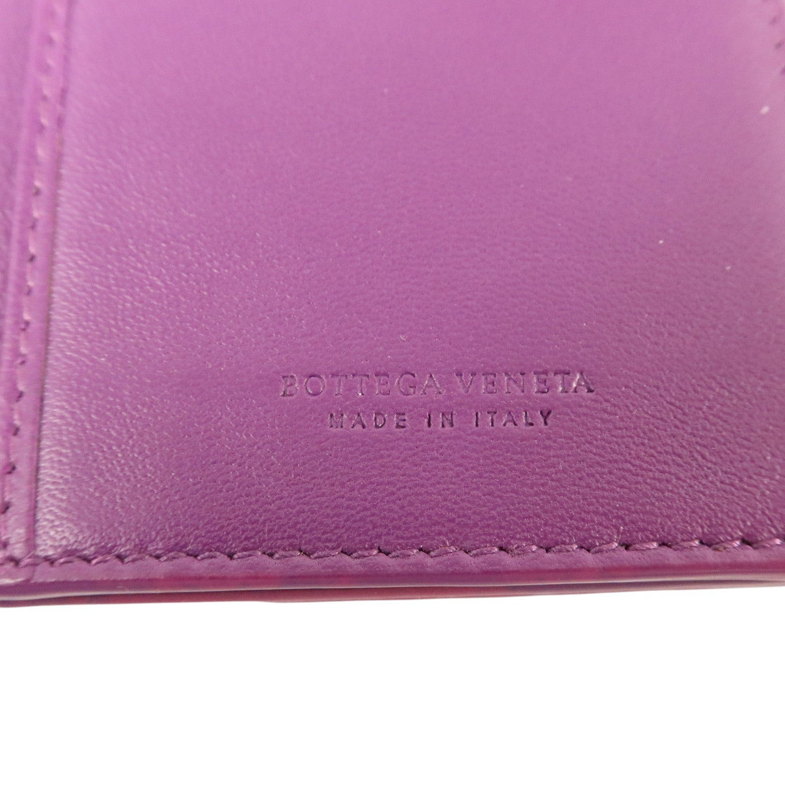 BOTTEGA VENETA 織紋皮革Long Wallet長錢包