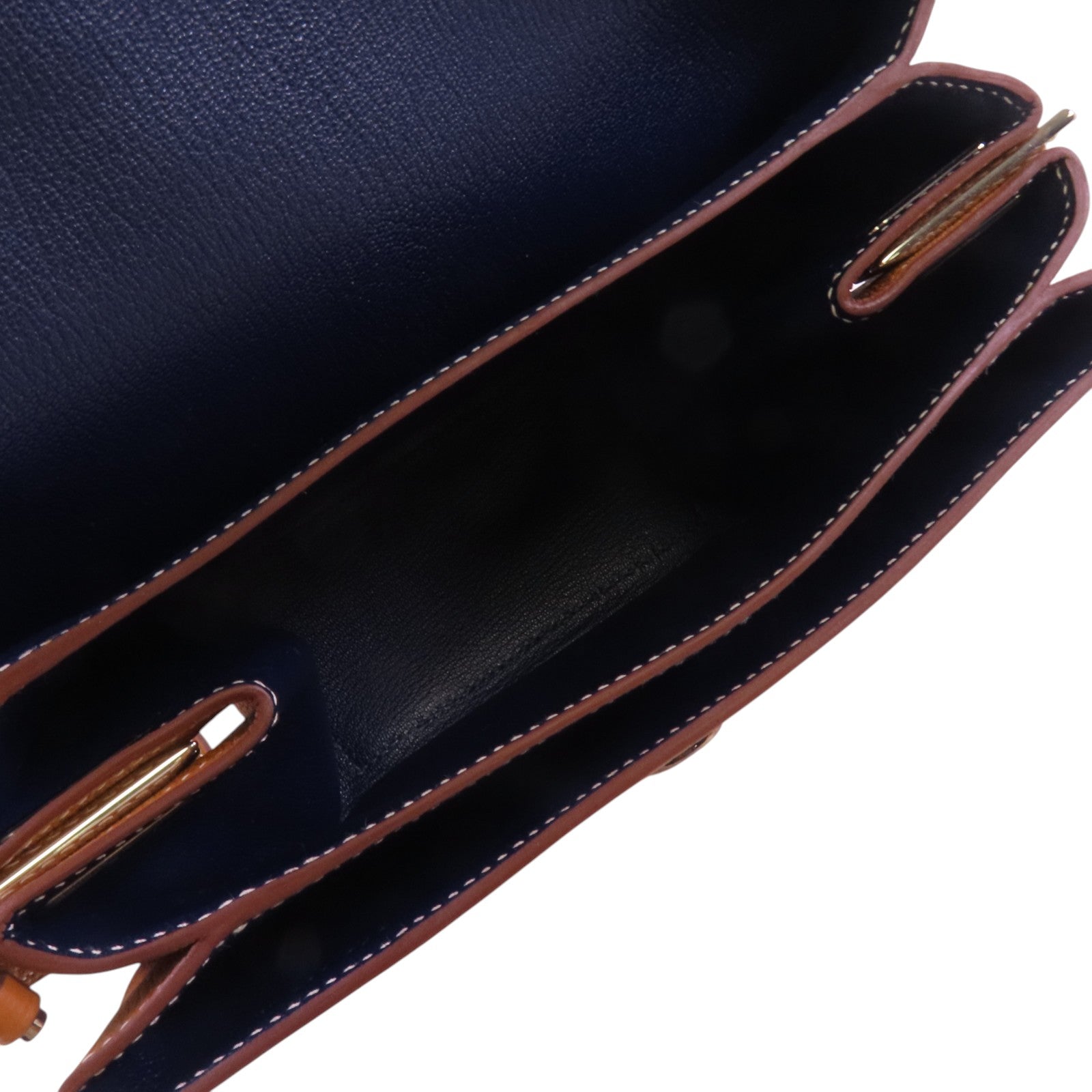 HERMES Novillo皮革Opli 24銀扣肩背袋