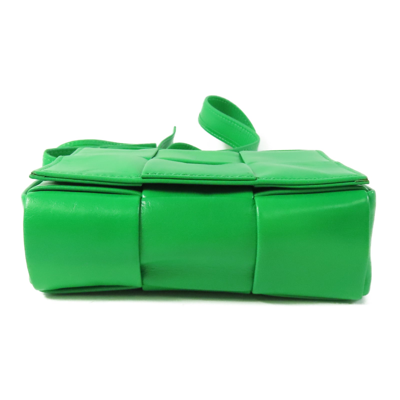 BOTTEGA VENETA BV Shoulder Bag Leather Green