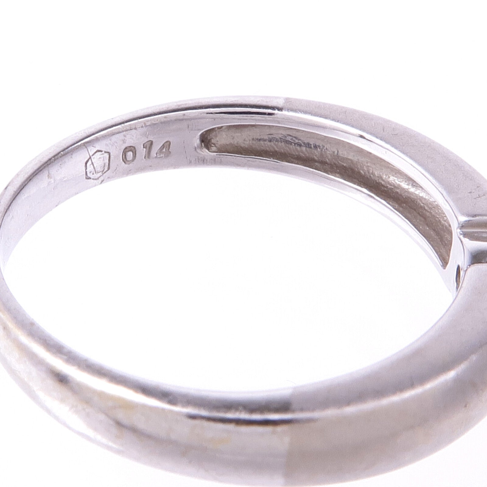 JEWELRY 【激減優惠】18K白金Diamond Ring鑽石戒指US#4.75