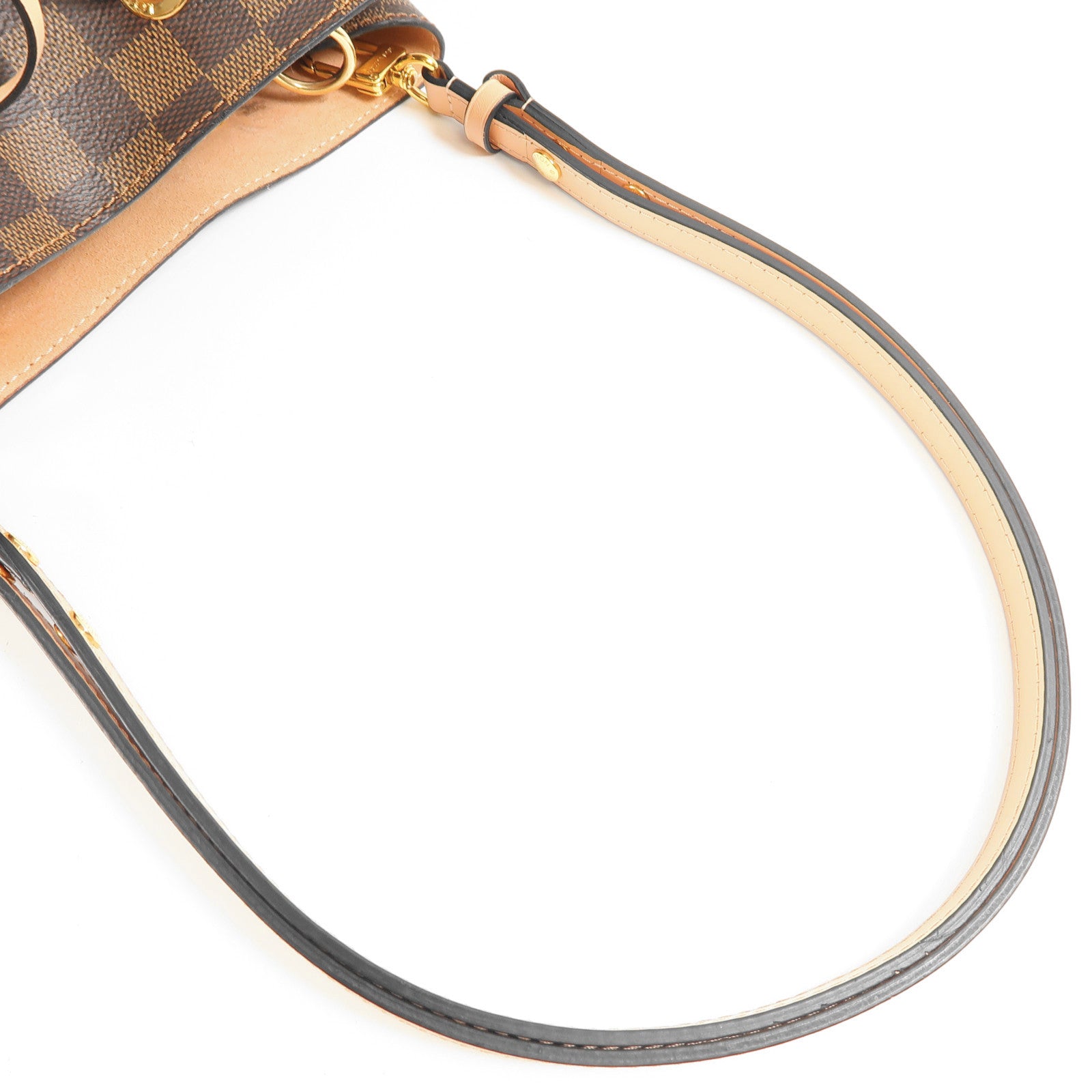 LOUIS VUITTON Damier NeoNoe金扣肩背袋