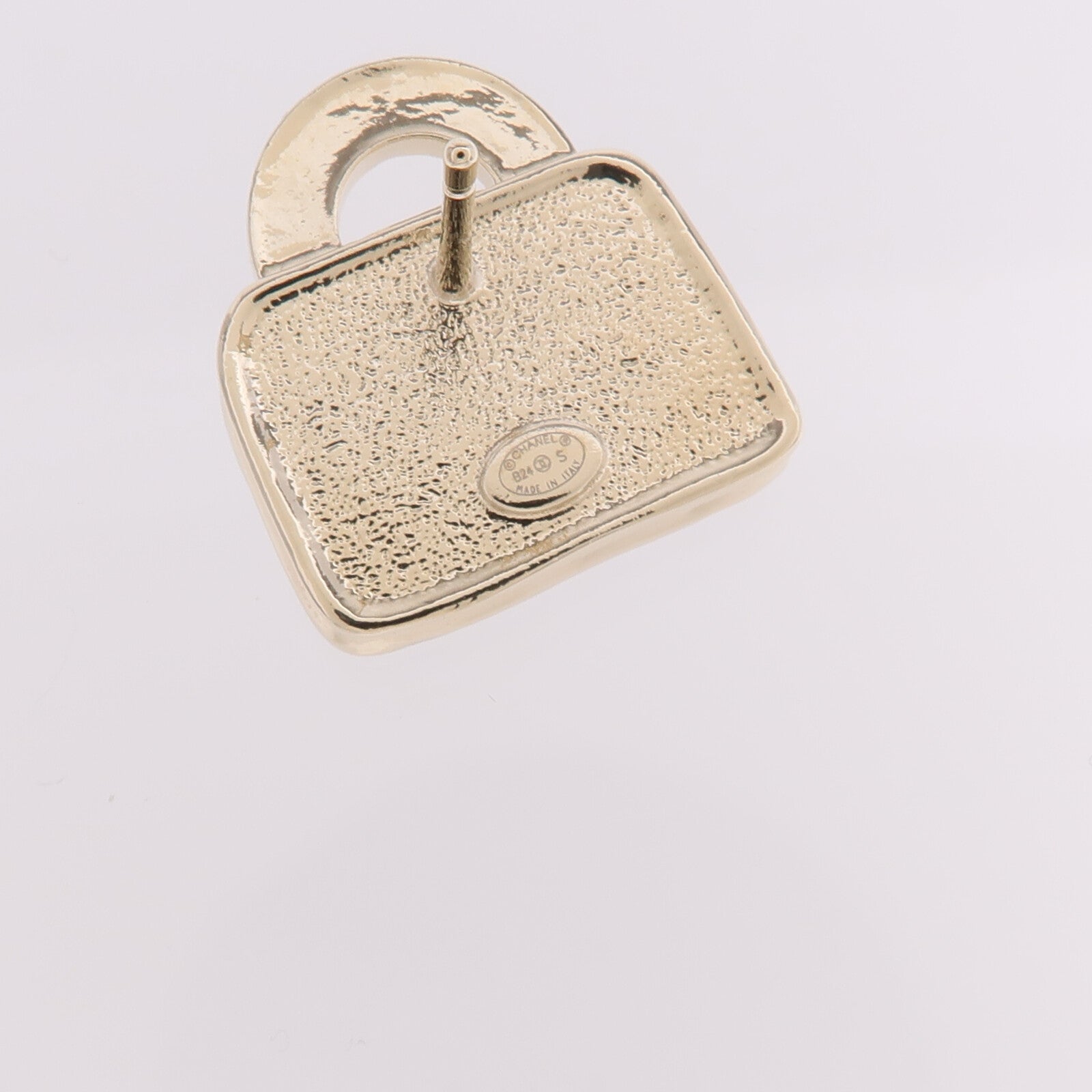 CHANEL 金屬CC Logo Handbag Earrings耳環