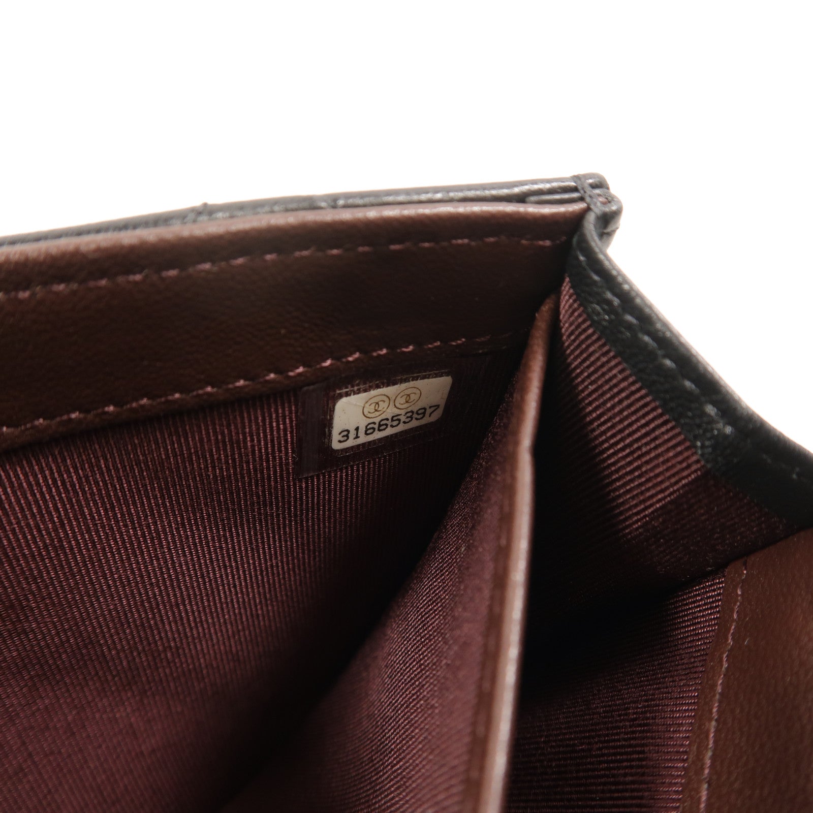 CHANEL 羊皮皮革Classic Flap Long Wallet長錢包
