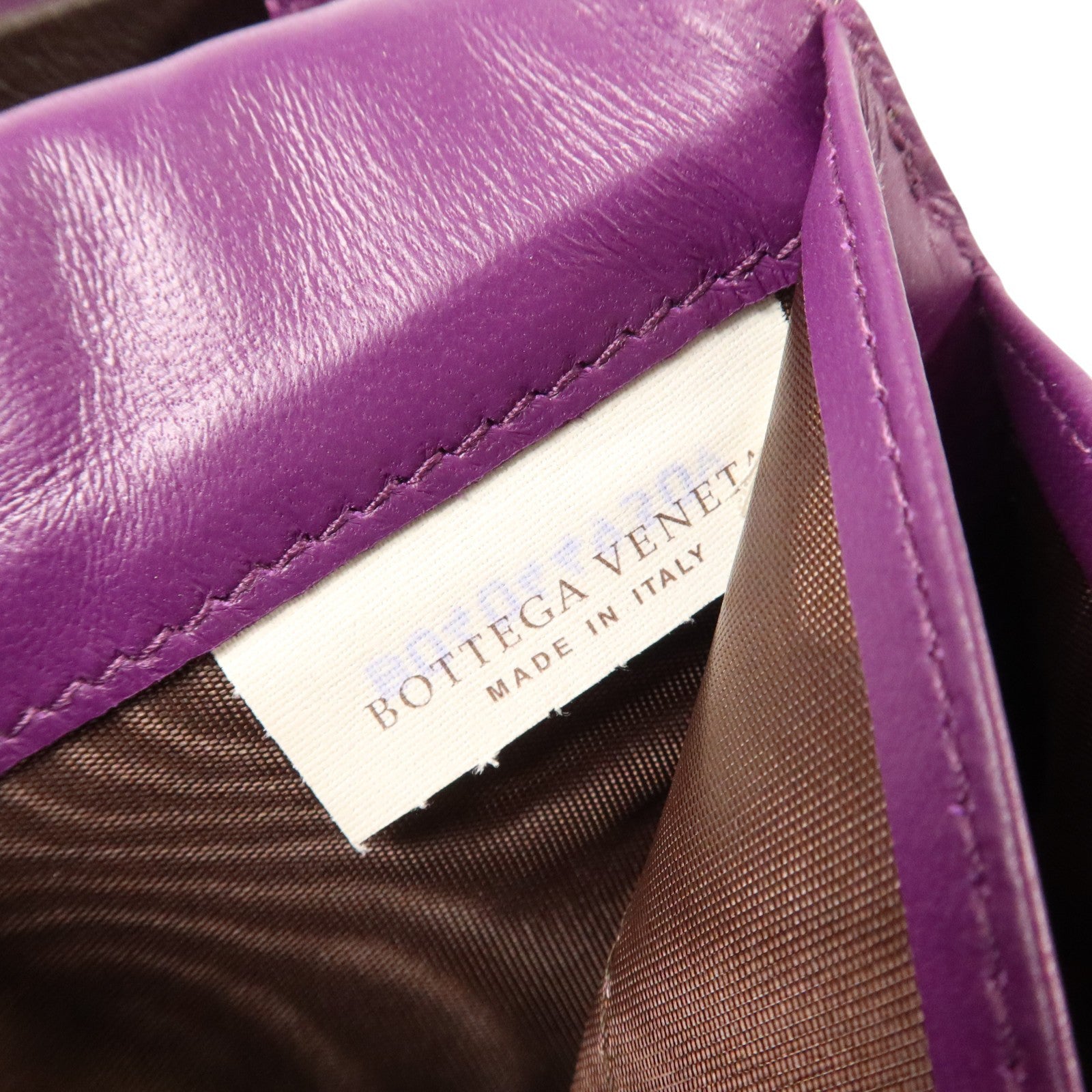 BOTTEGA VENETA 織紋皮革Long Wallet長錢包