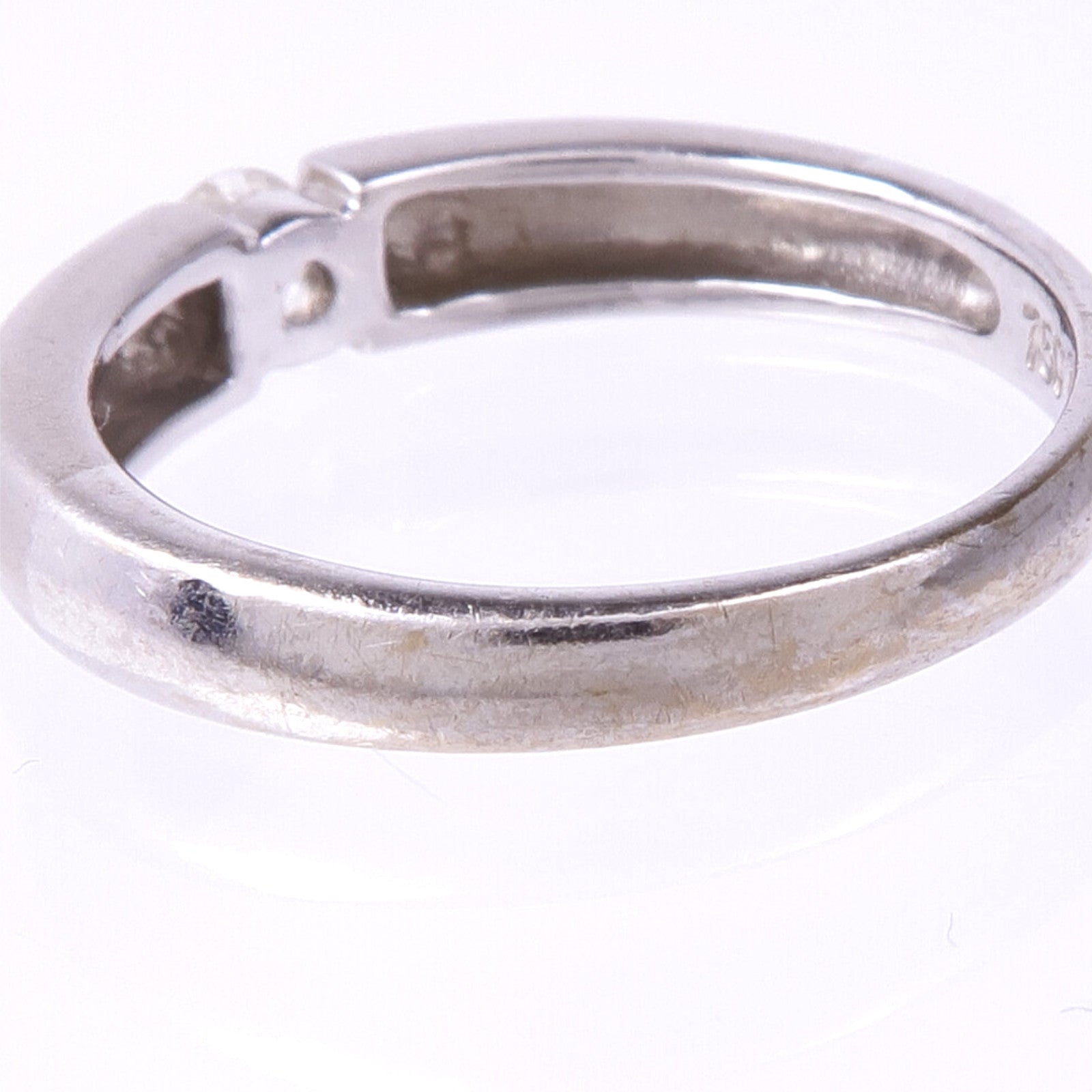 JEWELRY 【激減優惠】18K白金Diamond Ring鑽石戒指US#4.75