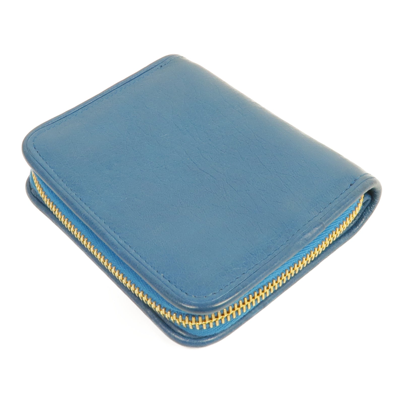 BALENCIAGA 皮革Blanket Billfold Wallet金扣錢包