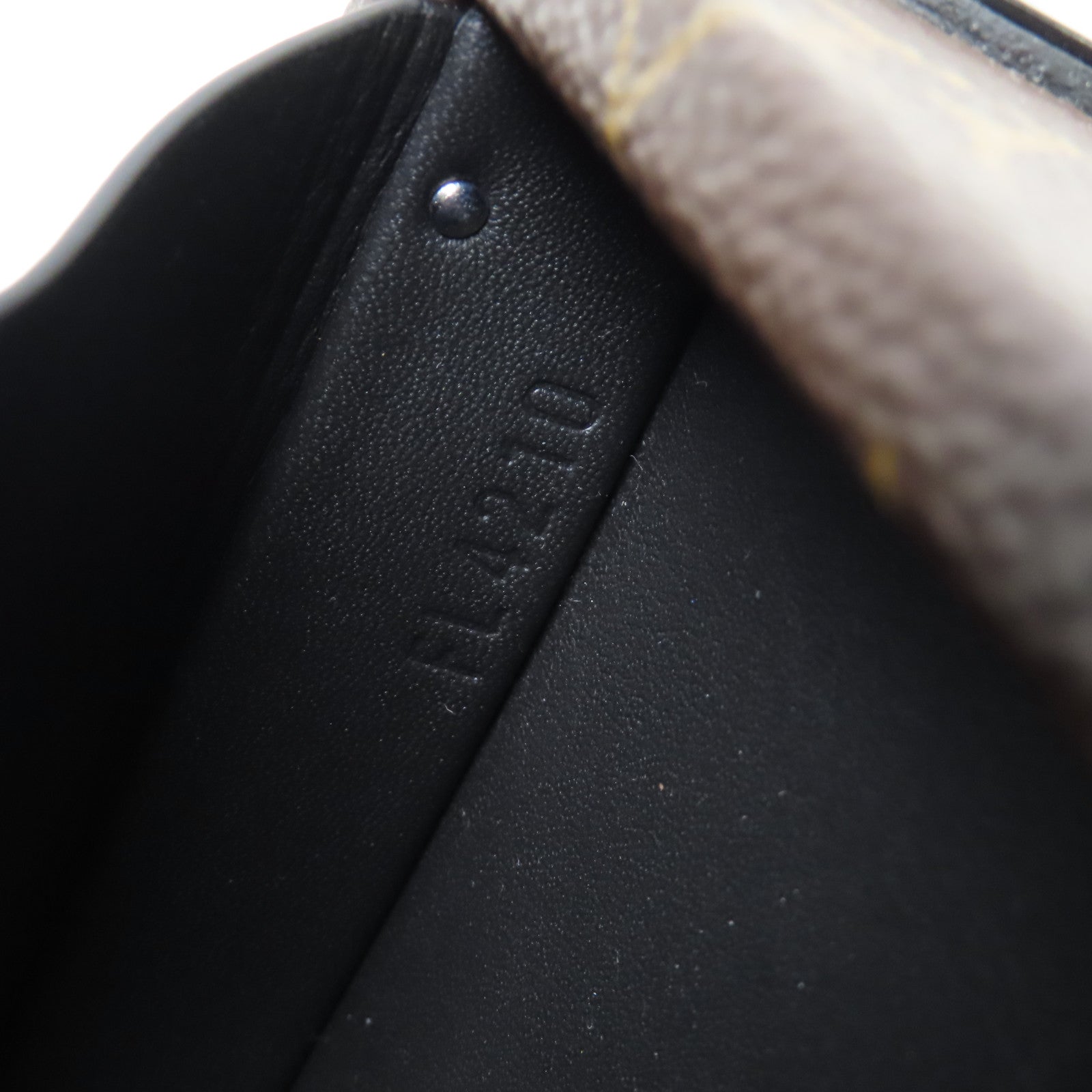 LOUIS VUITTON 【均一特價】Monogram Macassar Wallet Trunk Clutch Pouch銀扣手拿包啡色/黑色
