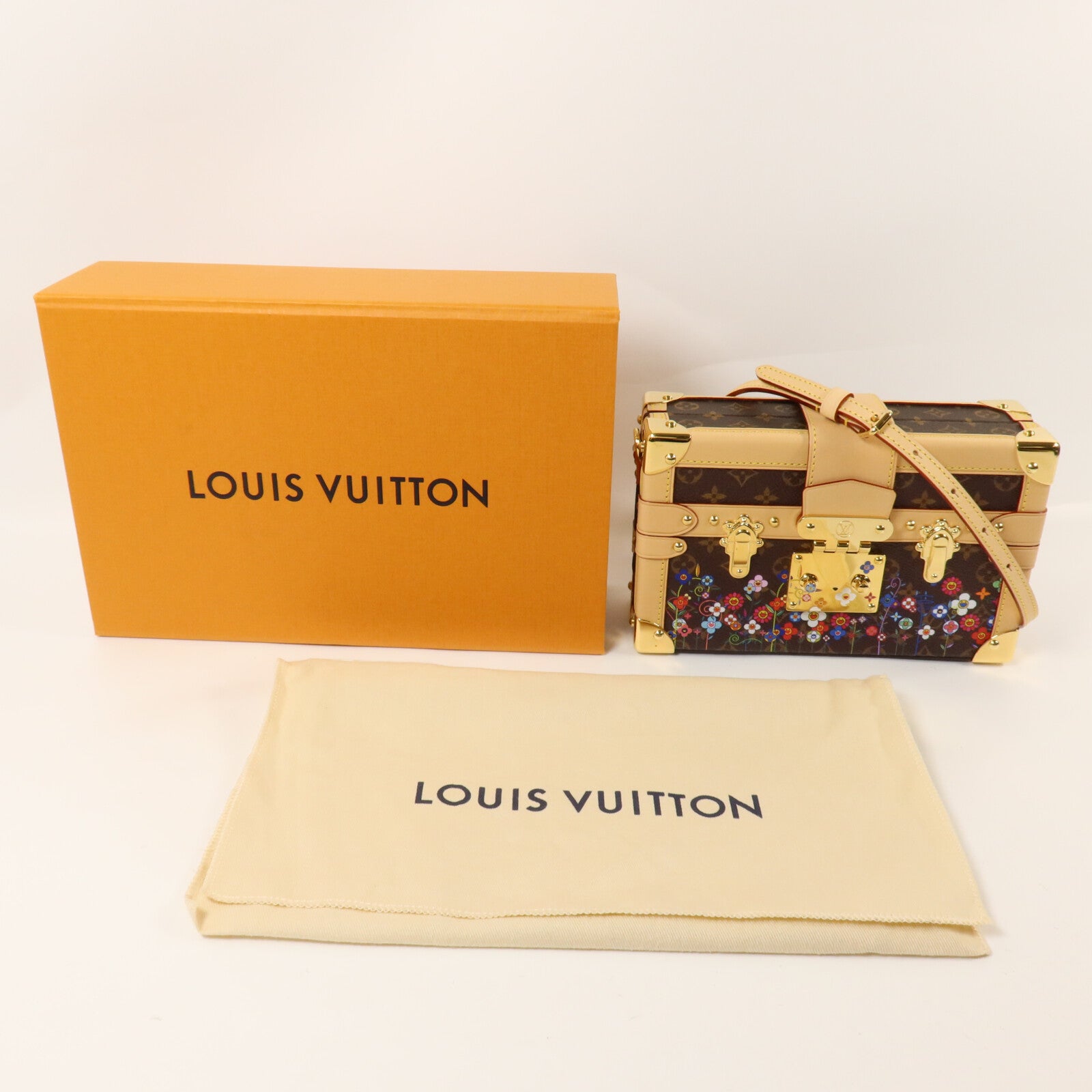 LOUIS VUITTON Monogram LV×TM Petite Malle肩背袋
