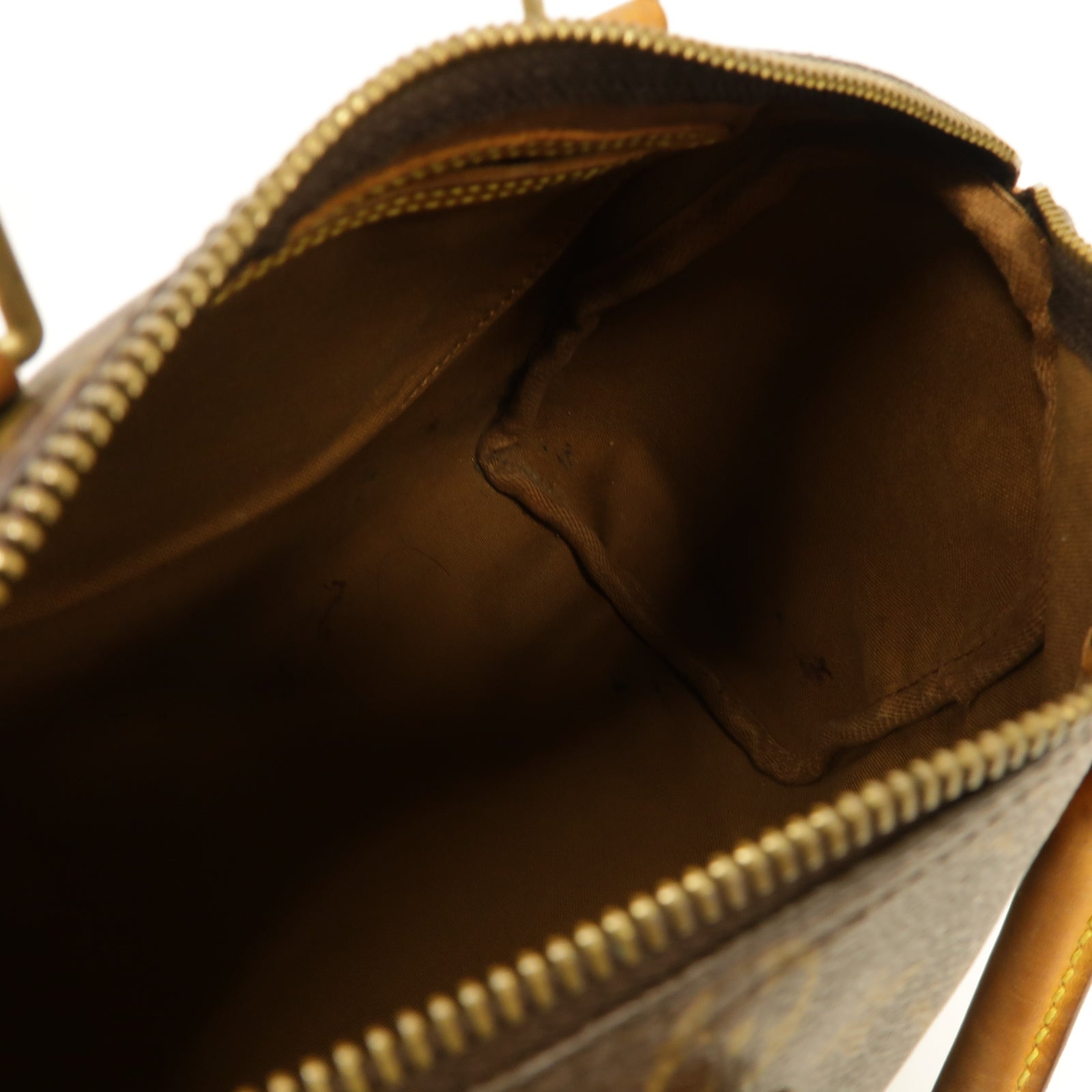 LOUIS VUITTON Monogram Speedy 25 Hand Bag金扣手挽袋啡色