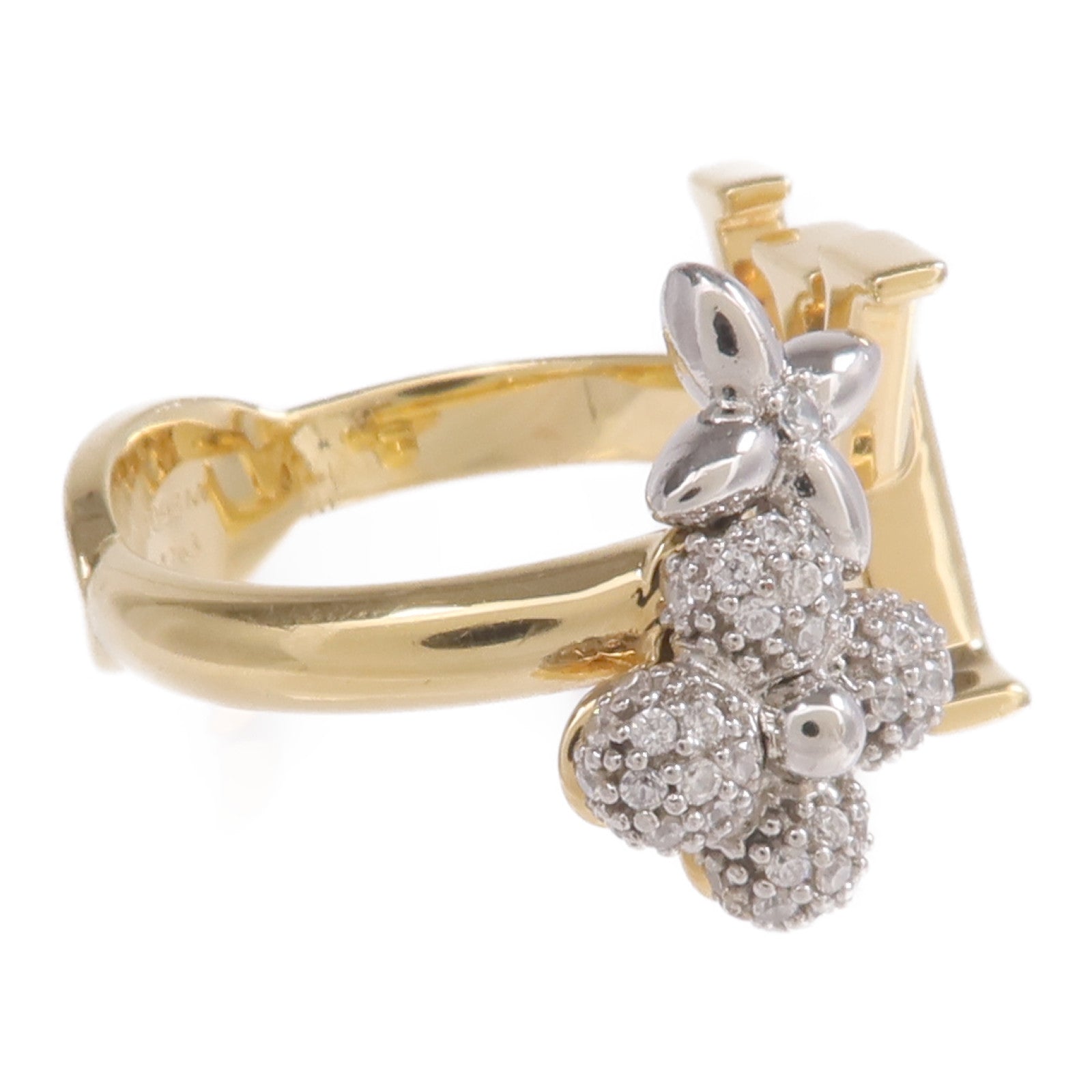 LOUIS VUITTON 金屬Gram Ring戒指US#6