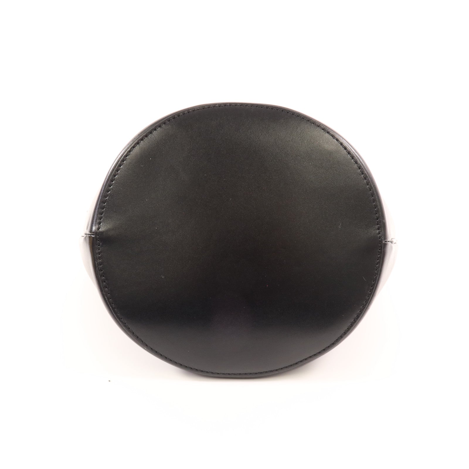 CELINE 牛皮皮革Bucket Bag金扣肩背袋