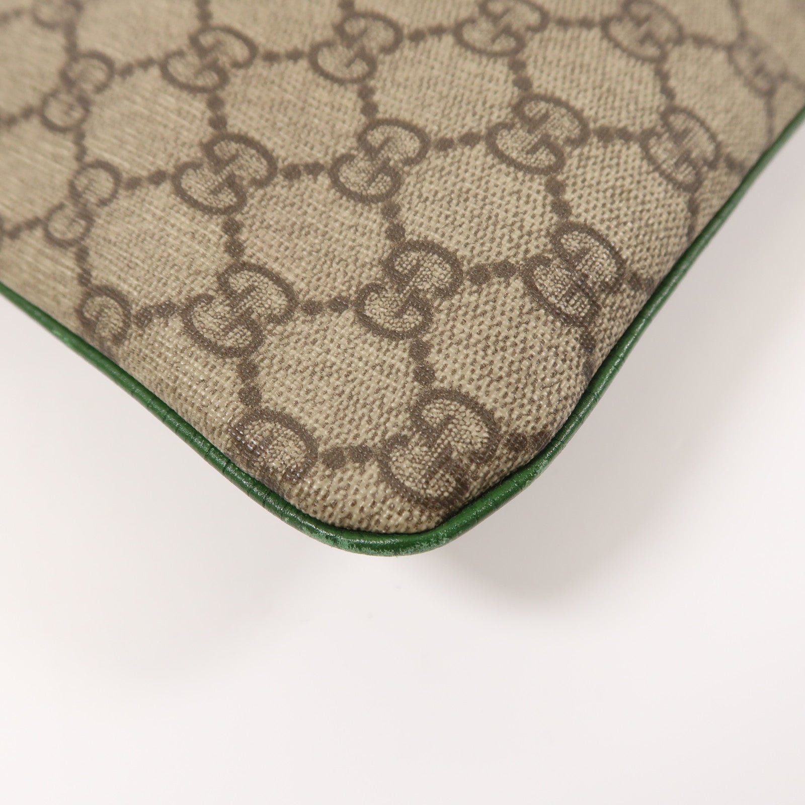 GUCCI 塗層帆布Hand Bag銀扣手挽袋