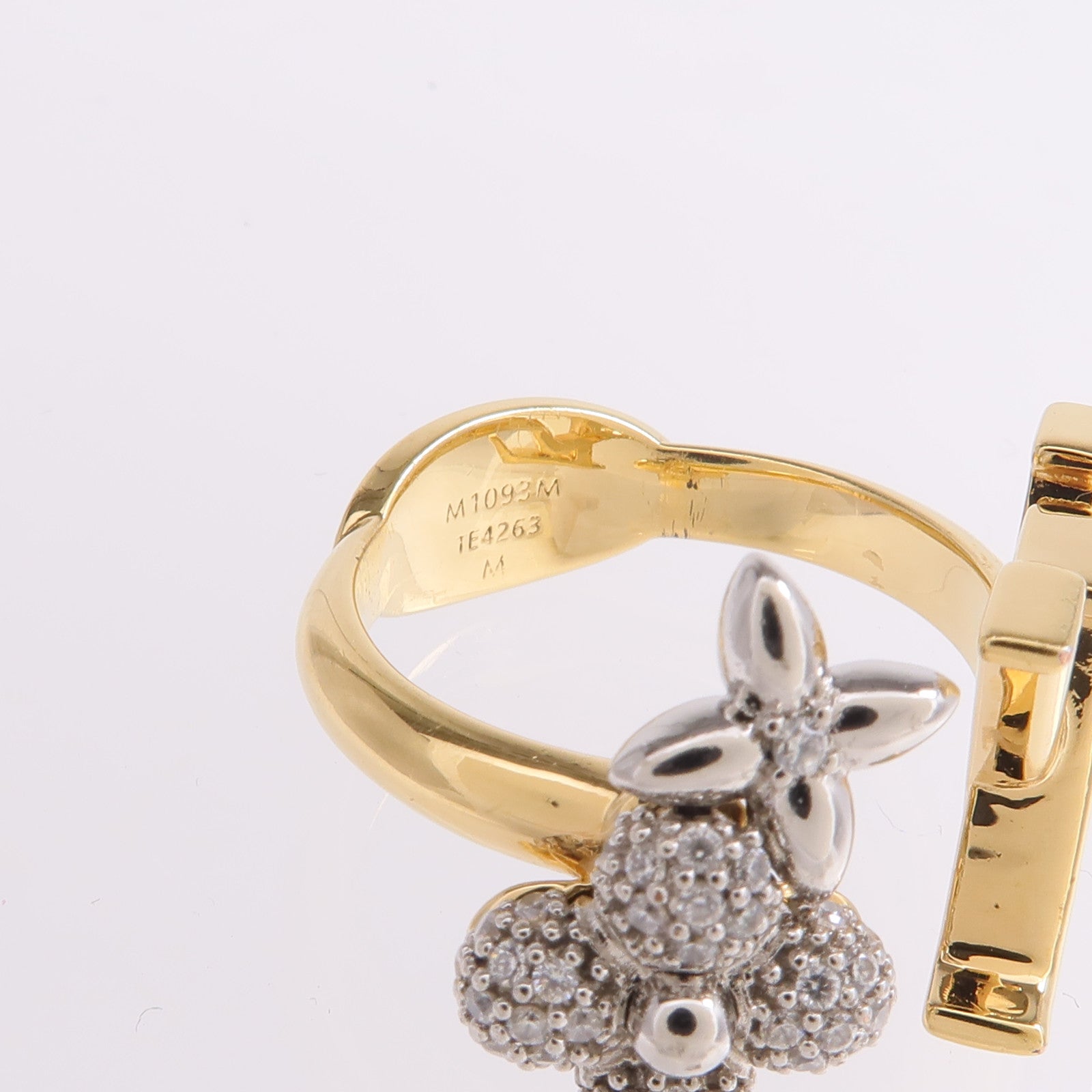 LOUIS VUITTON 金屬Gram Ring戒指US#6