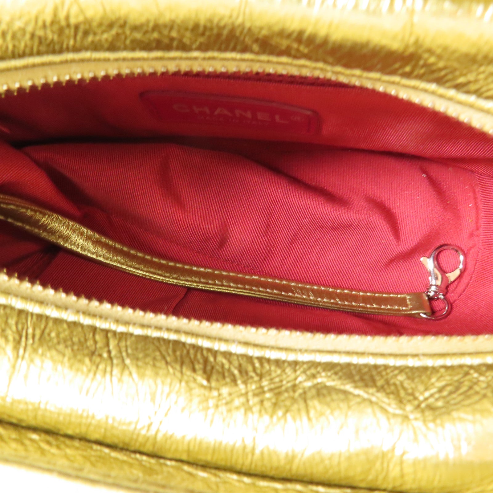 CHANEL 牛皮皮革Gabrielle Small鏈帶肩背袋